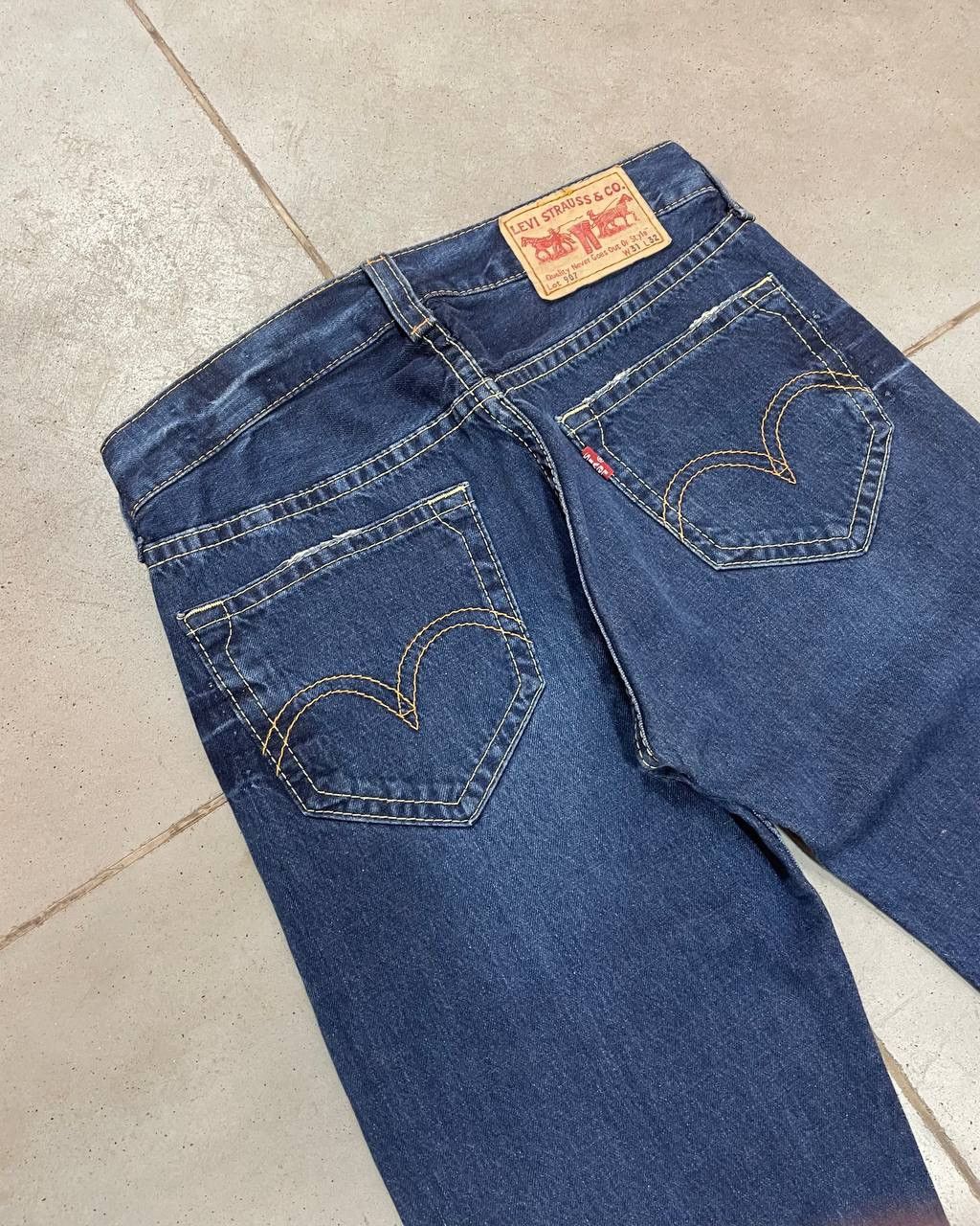 Levi's Flare Washed Vintage Levi’s Jeans Denim Pants Size US 31 - 6 Thumbnail