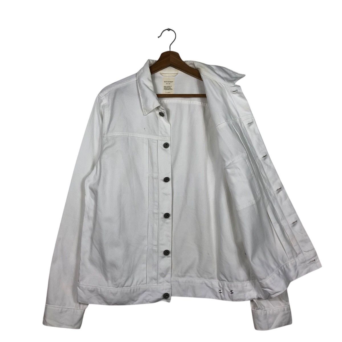 Japanese Brand 📌Vintage Biker Chore Jacket Back Number Issey Miyake Size US XL / EU 56 / 4 - 12 Thumbnail