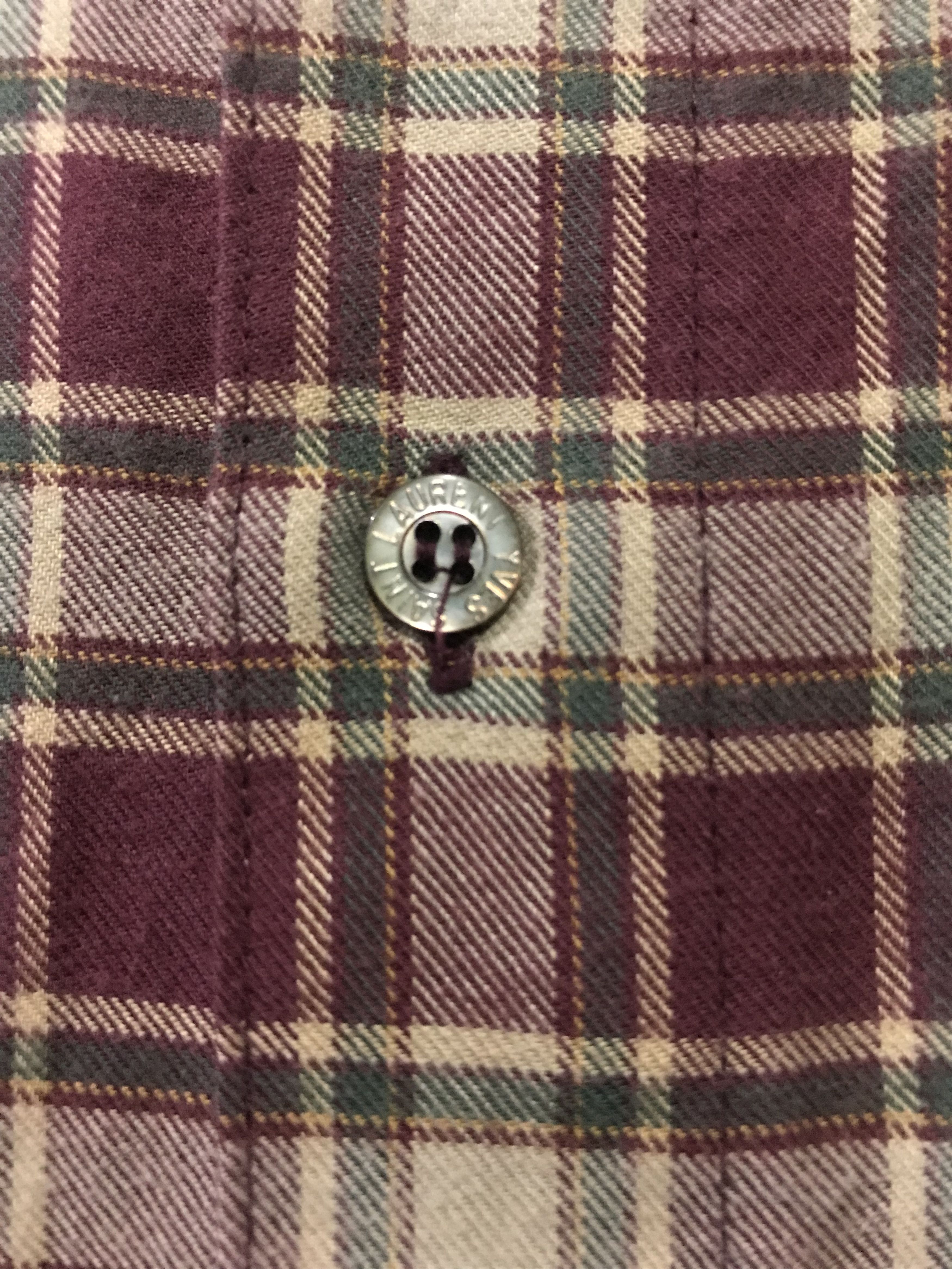 Yves Saint Laurent Vintage yves saint laurent plaid shirt Size US L / EU 52-54 / 3 - 3 Thumbnail