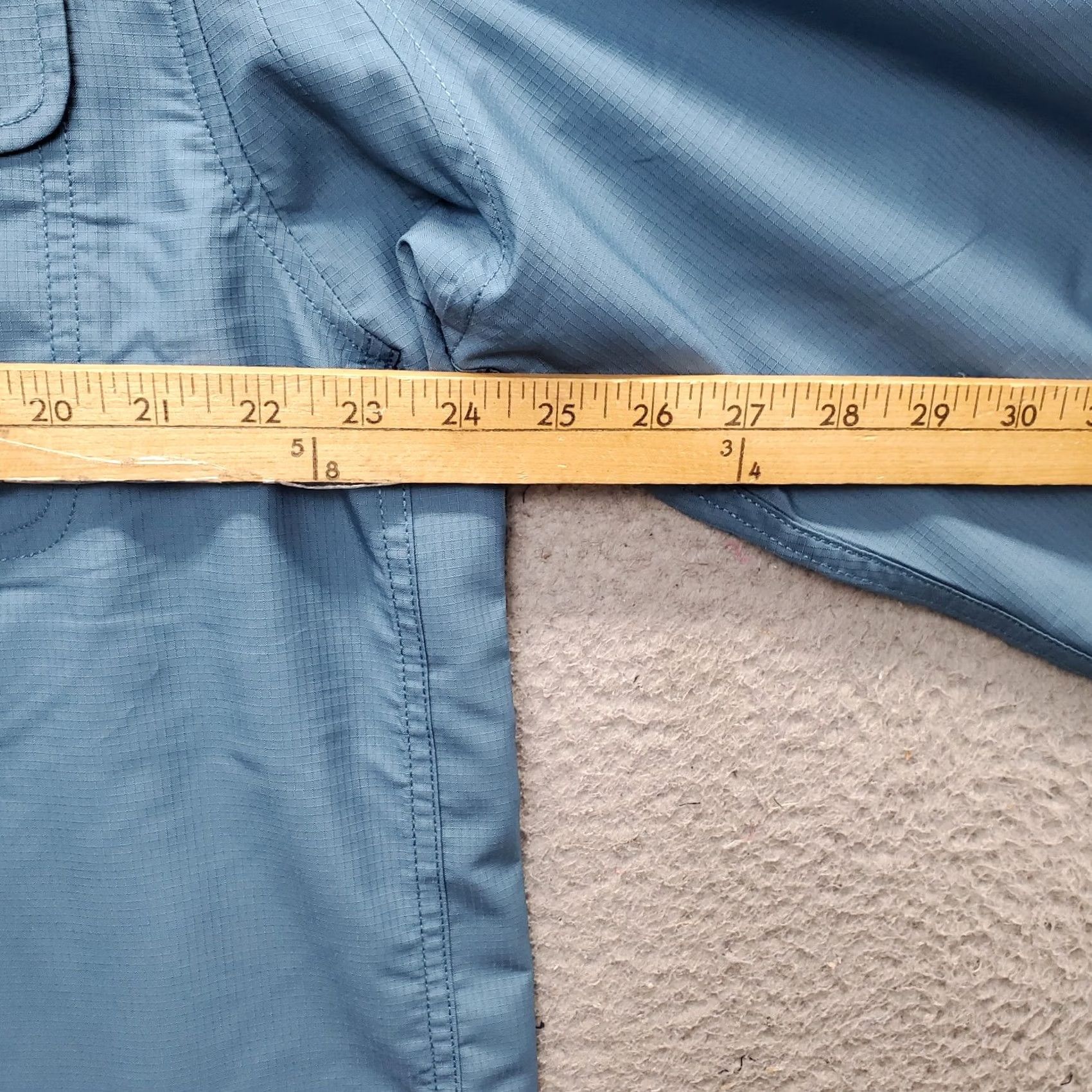 Vintage Duluth Mens Button-Up Shirt L Blue Lightweight Vent Casual Outdoor 90s? Size US L / EU 52-54 / 3 - 3 Thumbnail