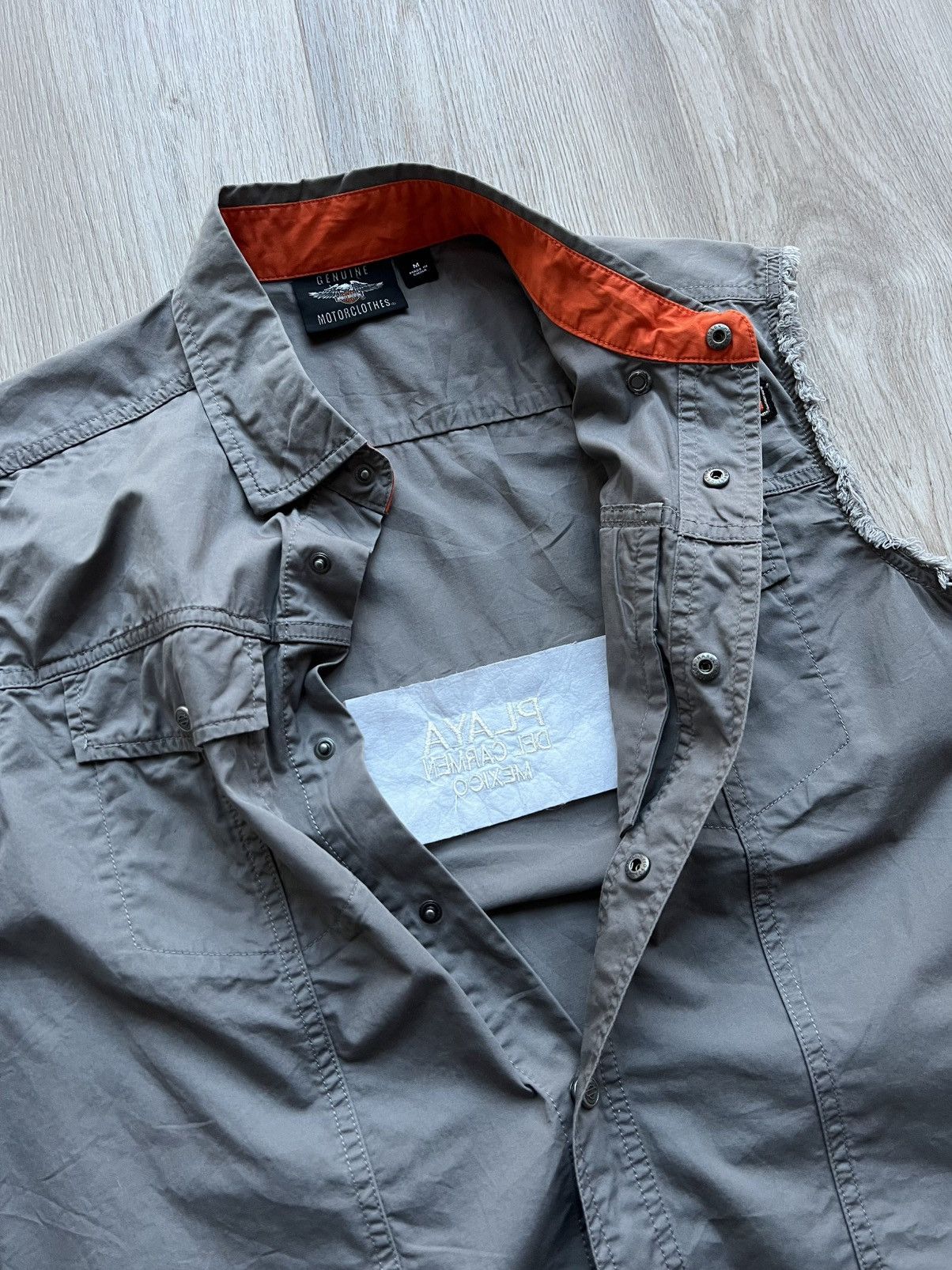 Harley Davidson Harley Davidson Gray Motorcycles Vest Big Logo Size US M / EU 48-50 / 2 - 6 Thumbnail