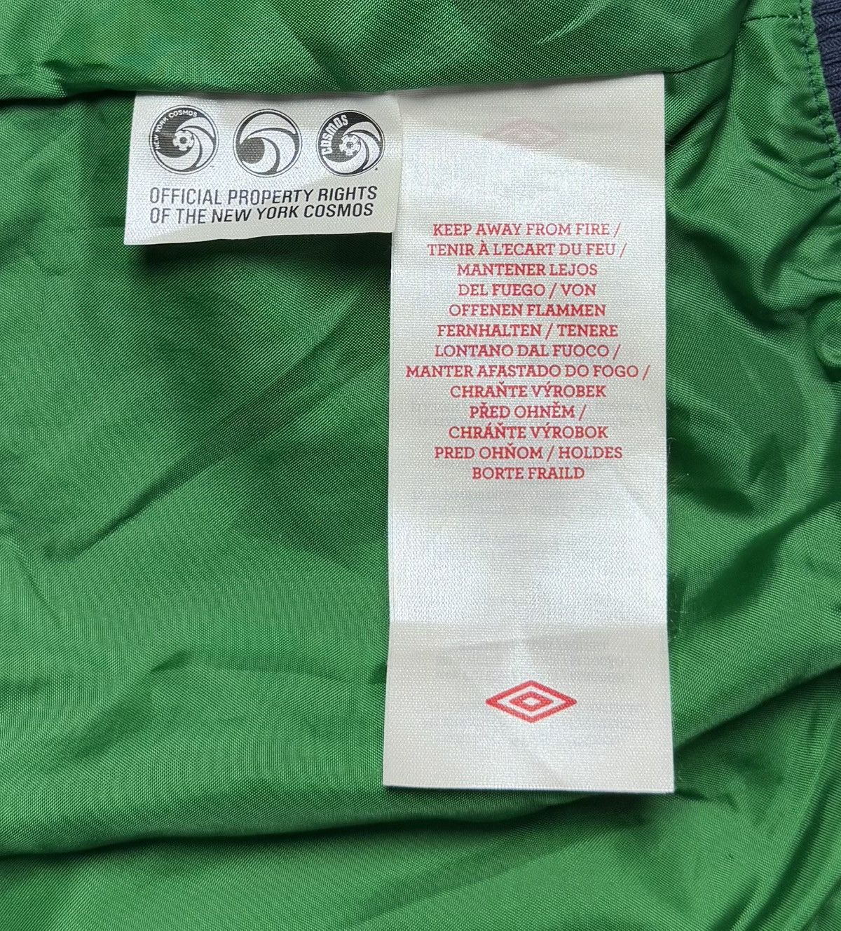 Umbro New York Cosmos 2011 Football Soccer Bomber Jacket Umbro Size US XL / EU 56 / 4 - 13 Thumbnail