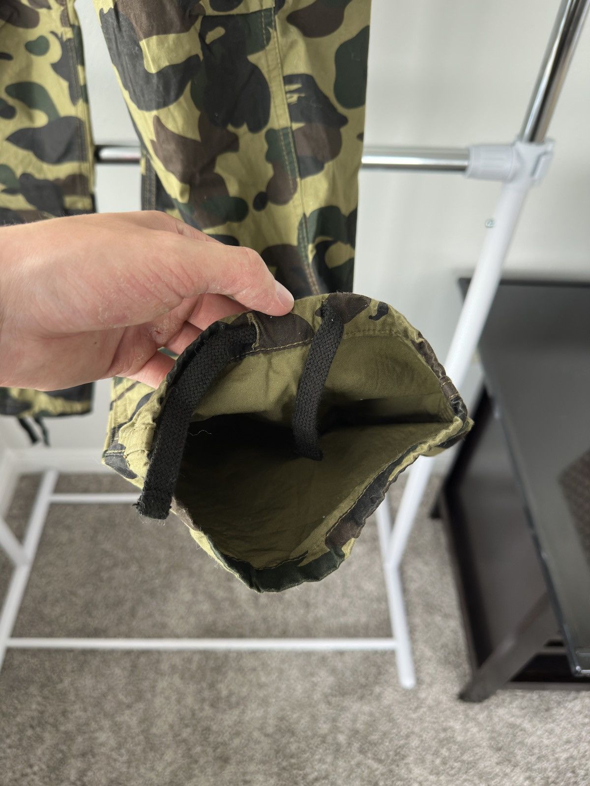 Bape BAPE Cargo Pants Green Camo Size US 32 / EU 48 - 7 Thumbnail