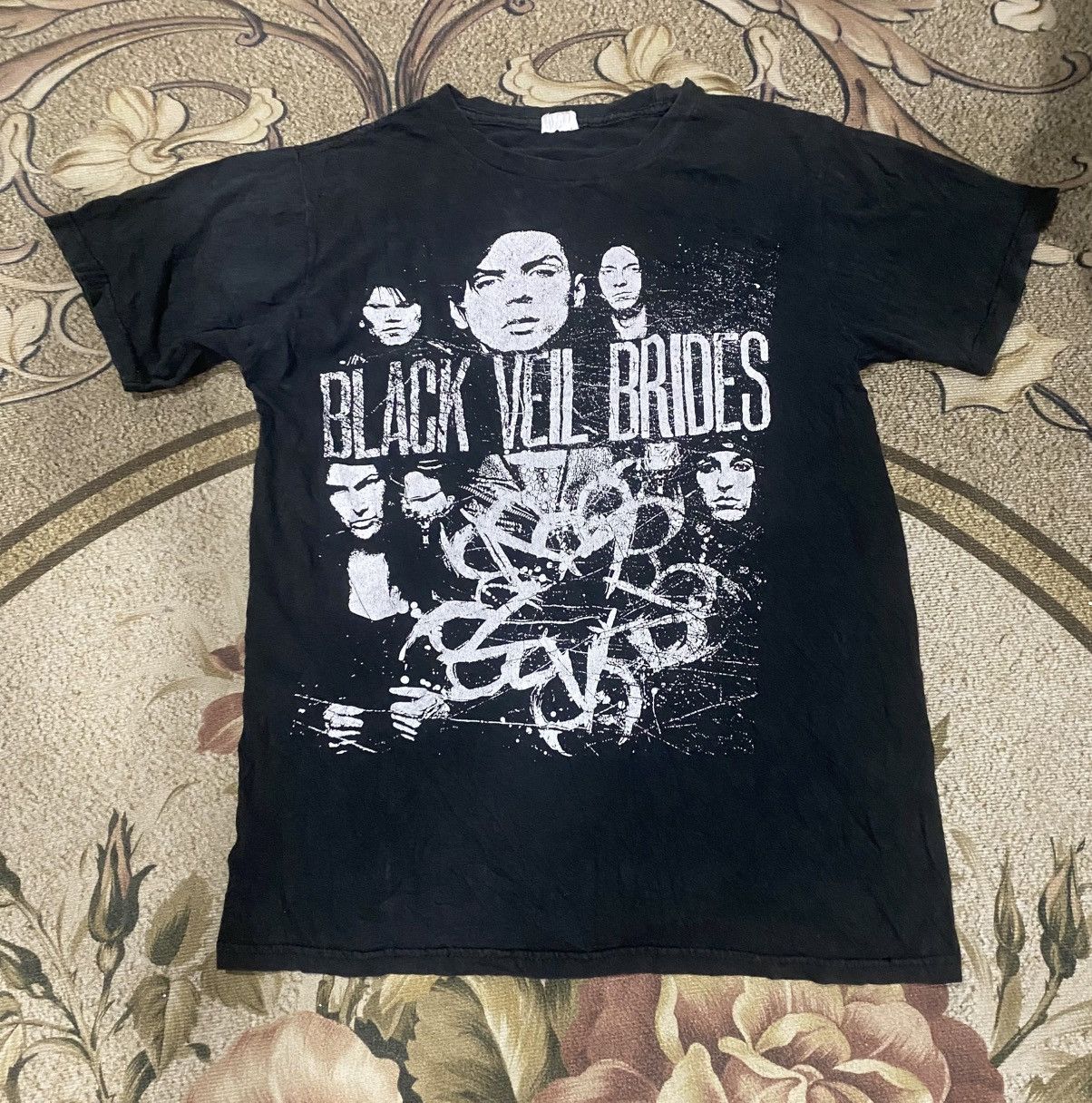vtg black veil brides band tees