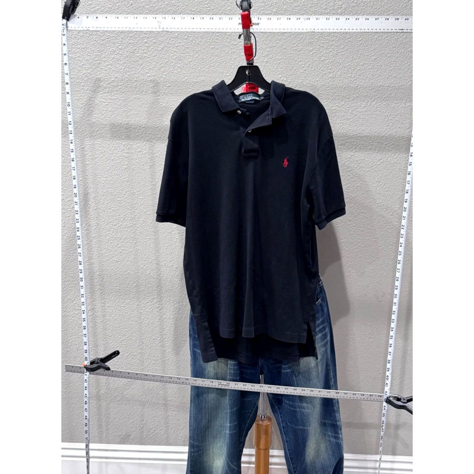 Polo Ralph Lauren Polo Ralph Lauren Polo Shirt Medium M Men's Black Red PONY Multicolor Short Sleeve Long Sleeve Shirt Size US M / EU 48-50 / 2 - 3 Thumbnail
