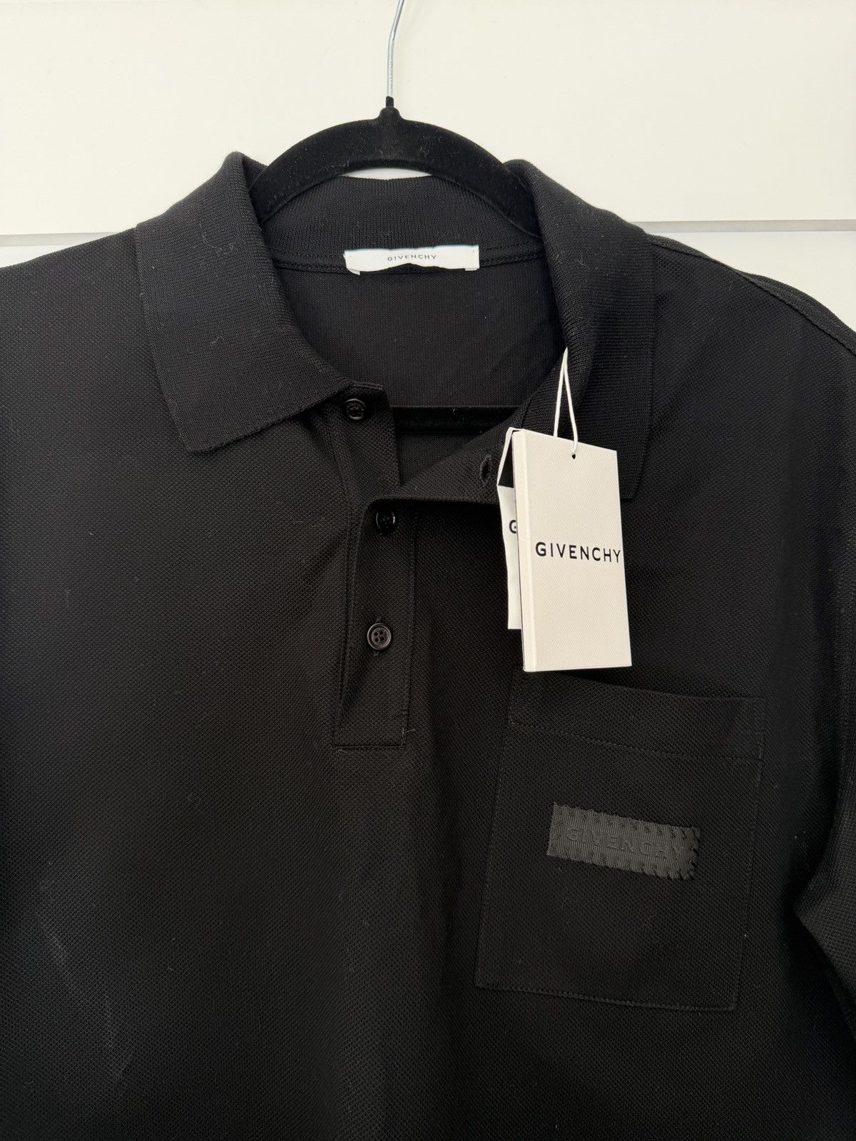 Givenchy Givenchy Cotton Pique Polo Size US L / EU 52-54 / 3 - 2 Thumbnail