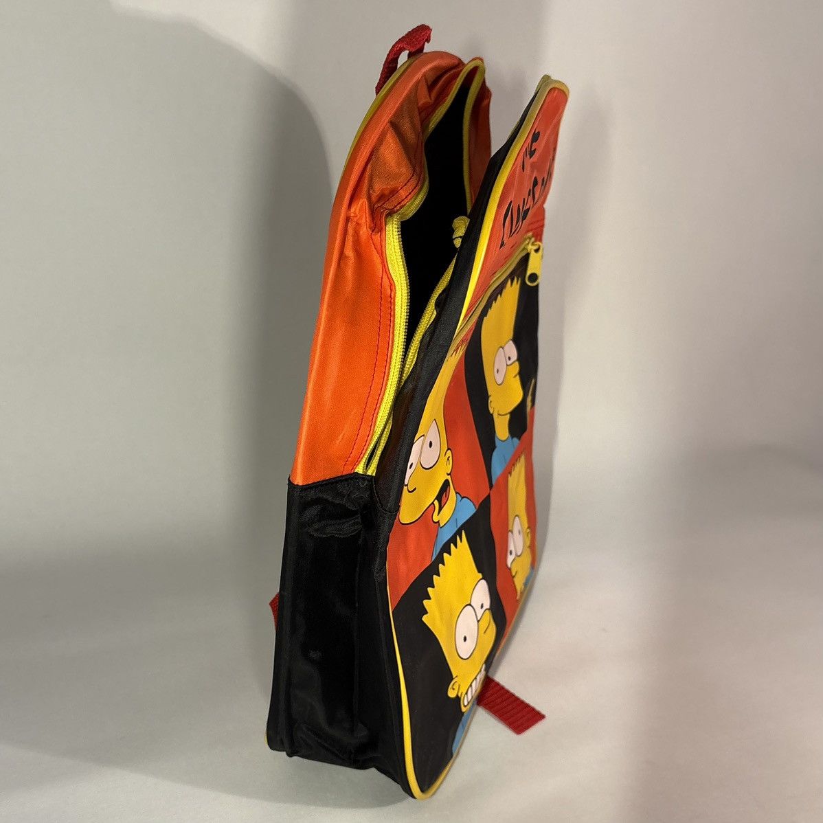 The Simpsons Vintage 90s The Simpsons Bags Many Faces of Bart Backpack Size ONE SIZE - 14 Thumbnail