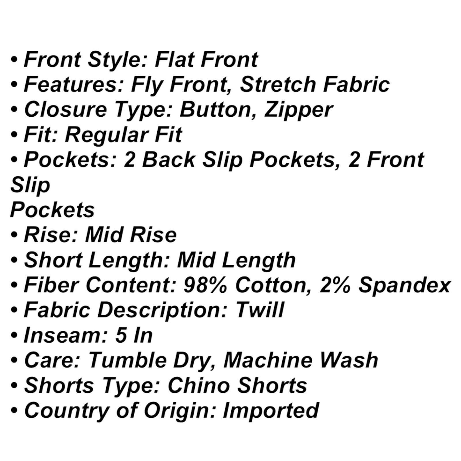 Other St. John's Bay - Women's Mid Rise 5" Inseam Chino Short - Be Size 40" / US 18 - 9 Thumbnail