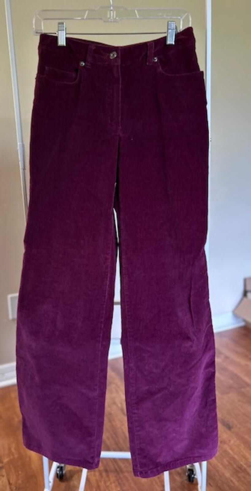 Other Jones Wear Sport Stretch Corduroy Pants Size 4 Burgundy Size 27" / US 4 / IT 40 - 1 Thumbnail