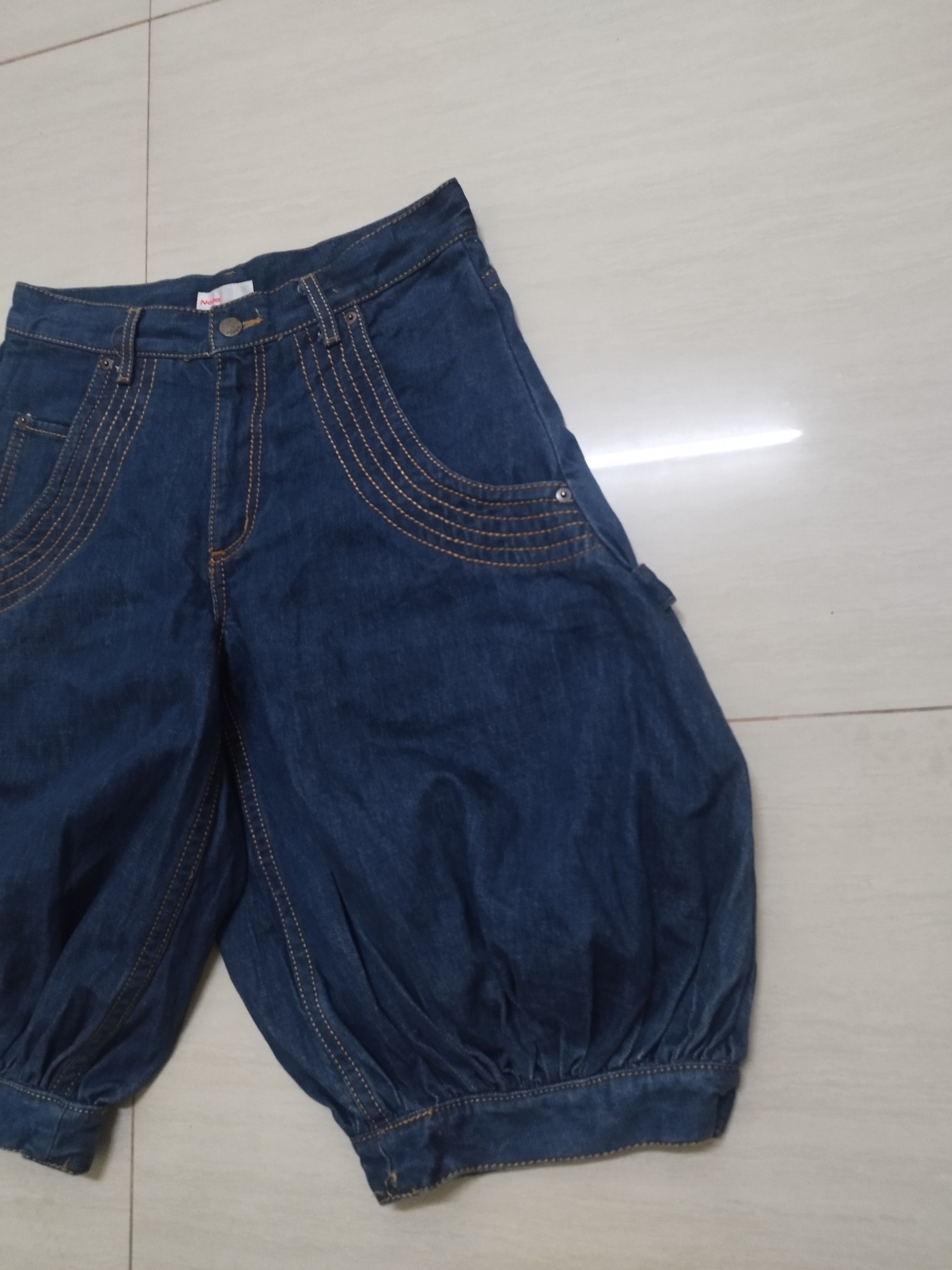 Issey Miyake Ne-net issey miyake short ballon Denim pants Size US 30 / EU 46 - 3 Thumbnail