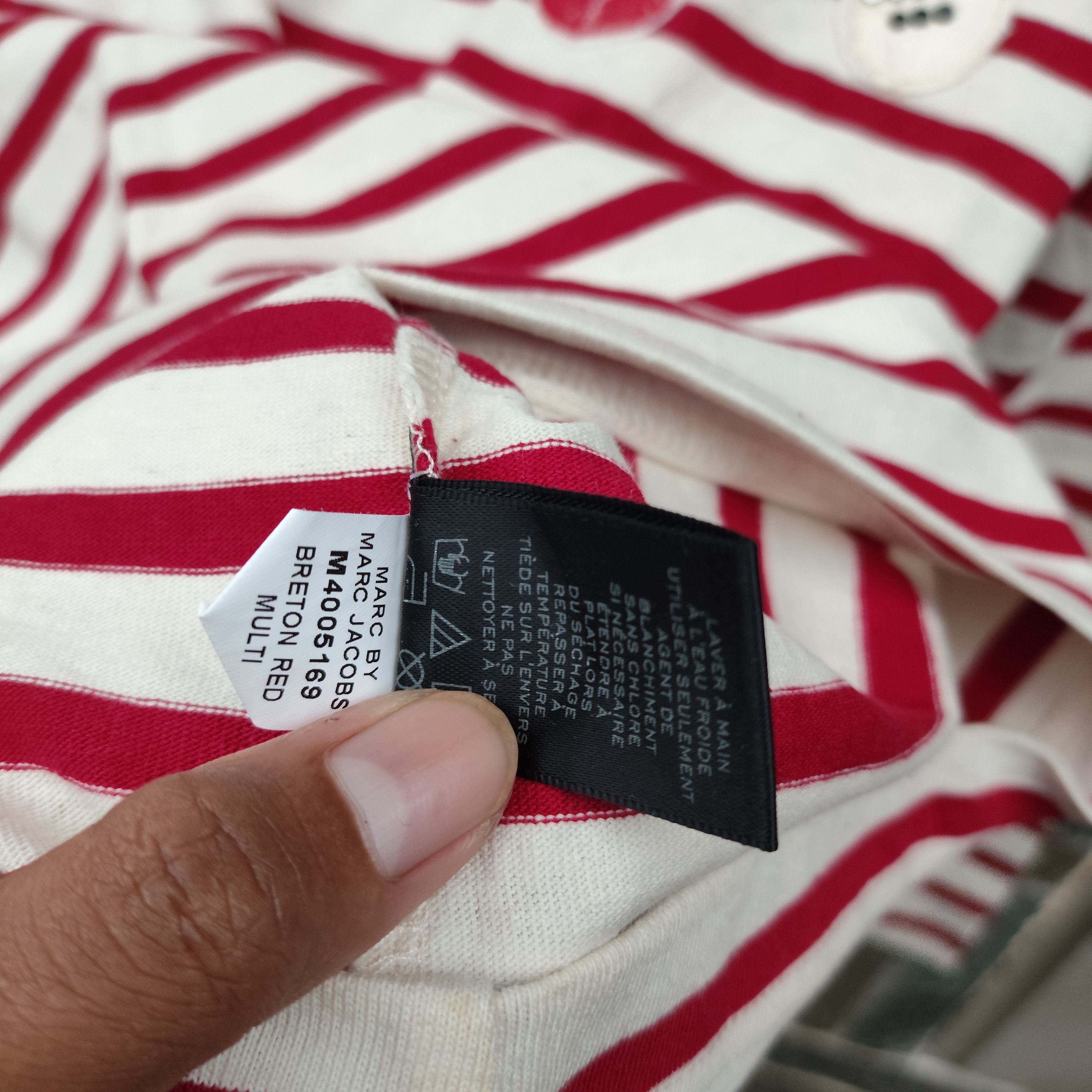 Marc Jacobs Marc Jacobs Stripe Longsleeve Shirts Size M / US 6-8 / IT 42-44 - 5 Thumbnail
