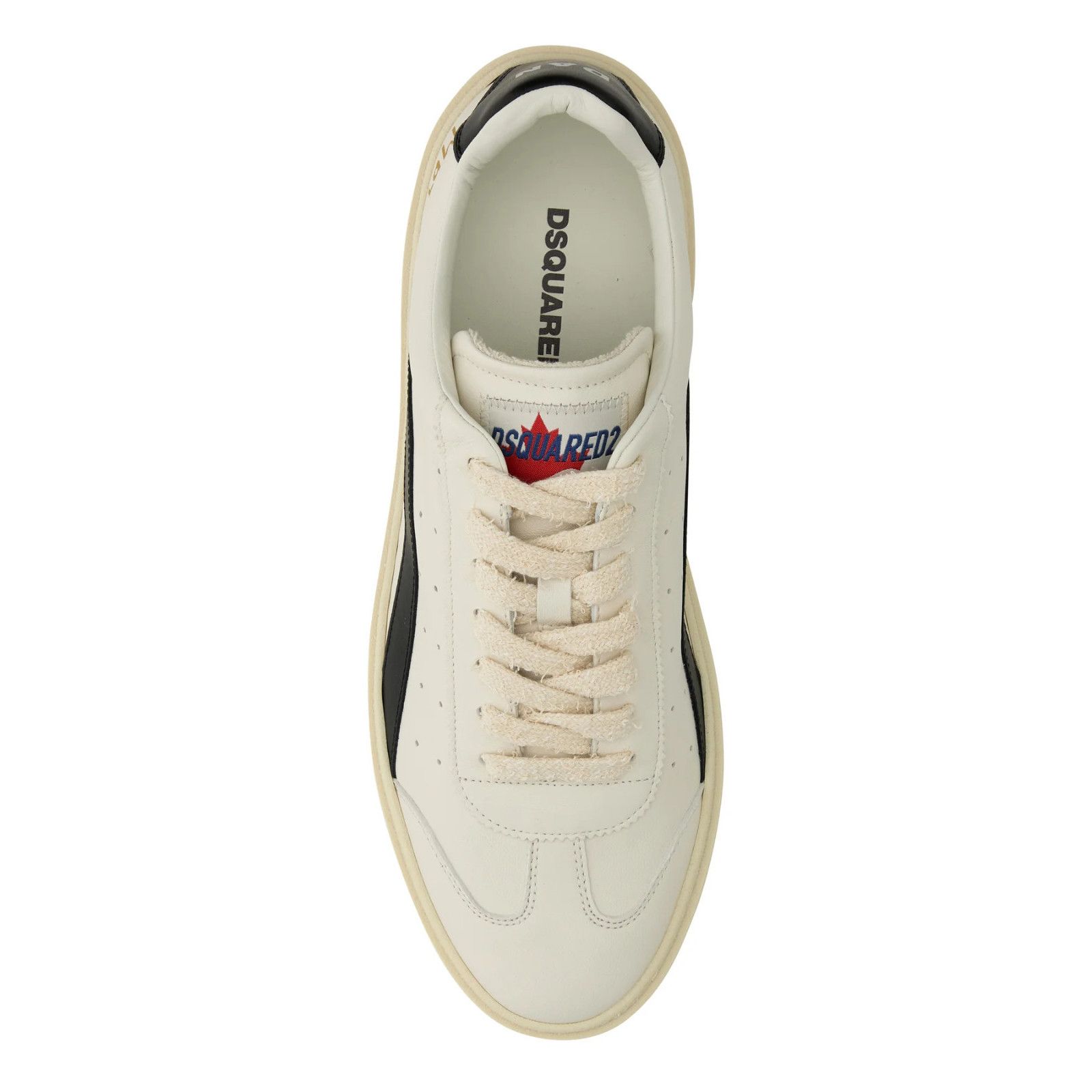 Dsquared2 DSQUARED2 Rider White/Black Sneakers New & Authentic (Men's Size US 8 / EU 41 - 2 Thumbnail