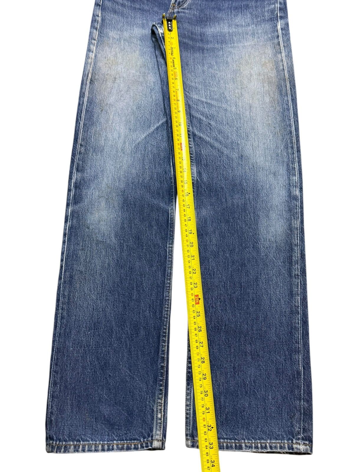 Levi's Vintage 90s Levis 501xx Classic Blue Faded Wash Straight Leg Size US 31 - 10 Thumbnail