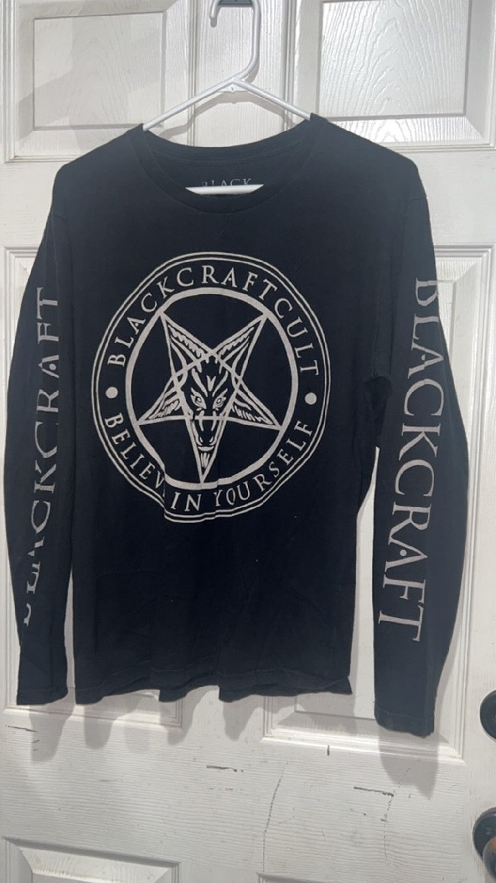 Other Men's Blackcraft Cult Black & White Long Sleeve Tee M Size US M / EU 48-50 / 2 - 2 Thumbnail