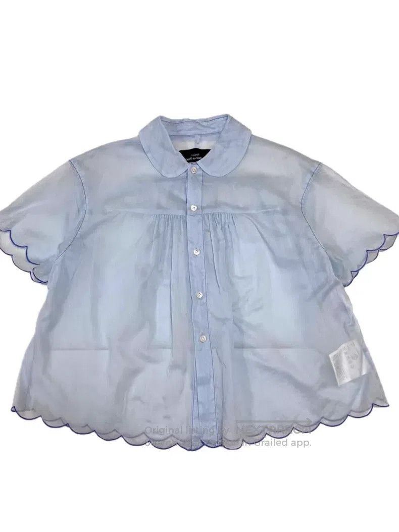 Comme des Garcons Comme des Garcons size F Ice Blue Shirt Size S / US 4 / IT 40 - 3 Thumbnail