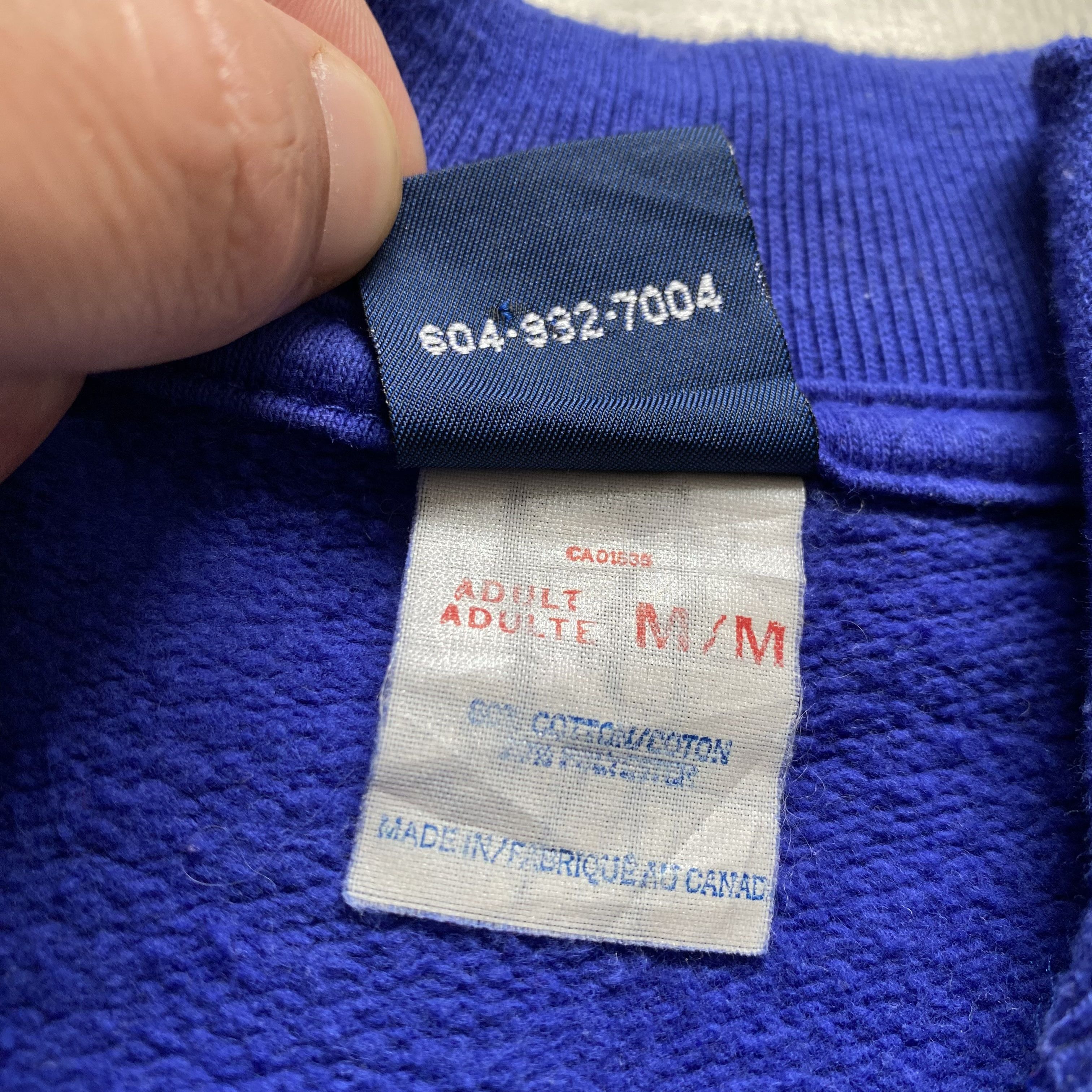 Hanes ⛷️ Vintage 80s Canada Whistler Skiing Zip Sweatshirt Size US M / EU 48-50 / 2 - 8 Thumbnail