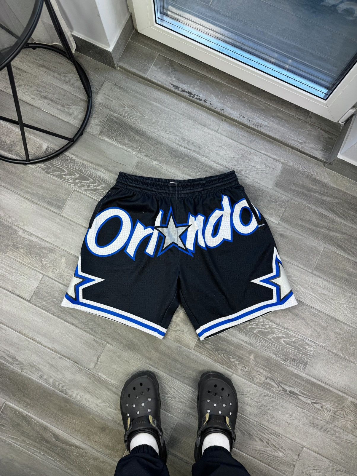 Other Vintage Hardwood Classics NBA Orlando Shorts Size US 34 / EU 50 - 1 Thumbnail