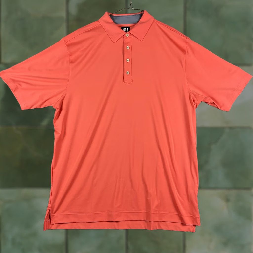 Footjoy FootJoy Polo Shirt Men's XL Pink Geometric Embroidered Logo Tennessee National Golf Course Golf Polo Shirt Polo Shirt Athletic Shirt Size US XL / EU 56 / 4 - 1 Thumbnail