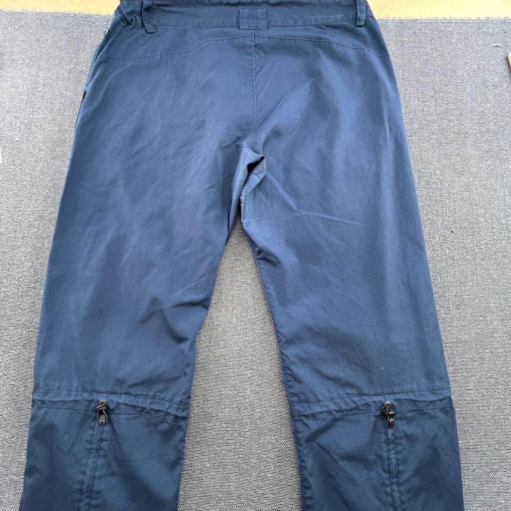 Vintage Fjallraven Singi Trousers Pants Mens 2XL Trekking Blue G-1000 Outdoor Size US 39 - 3 Thumbnail