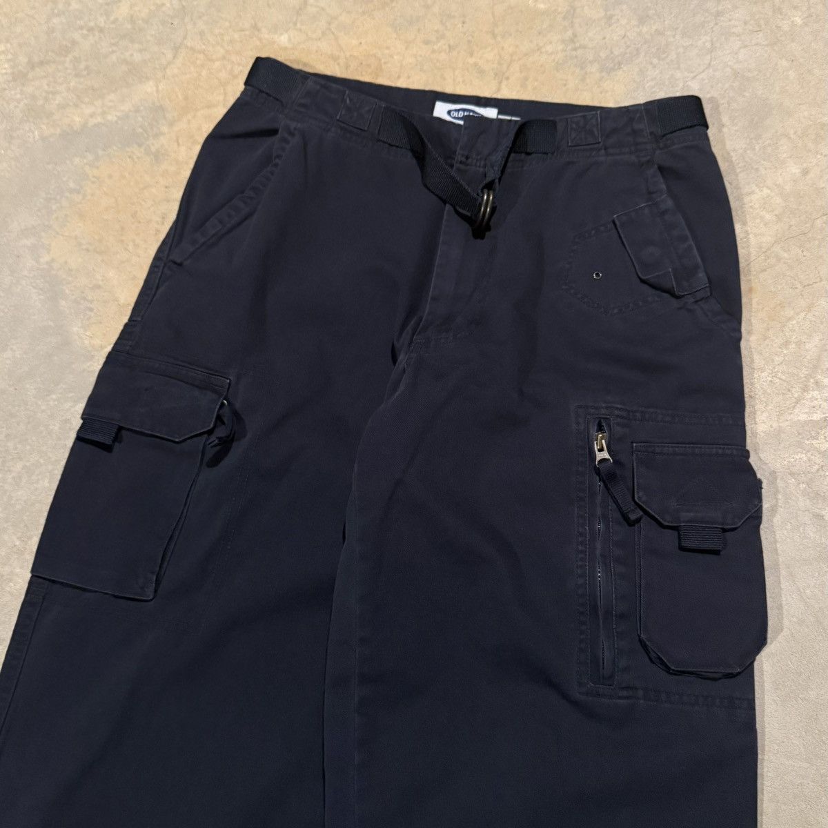 Vintage 2000s Faded Military Cargo Pocket Baggy Jeans ERD Grunge Y2K Size US 30 / EU 46 - 3 Thumbnail