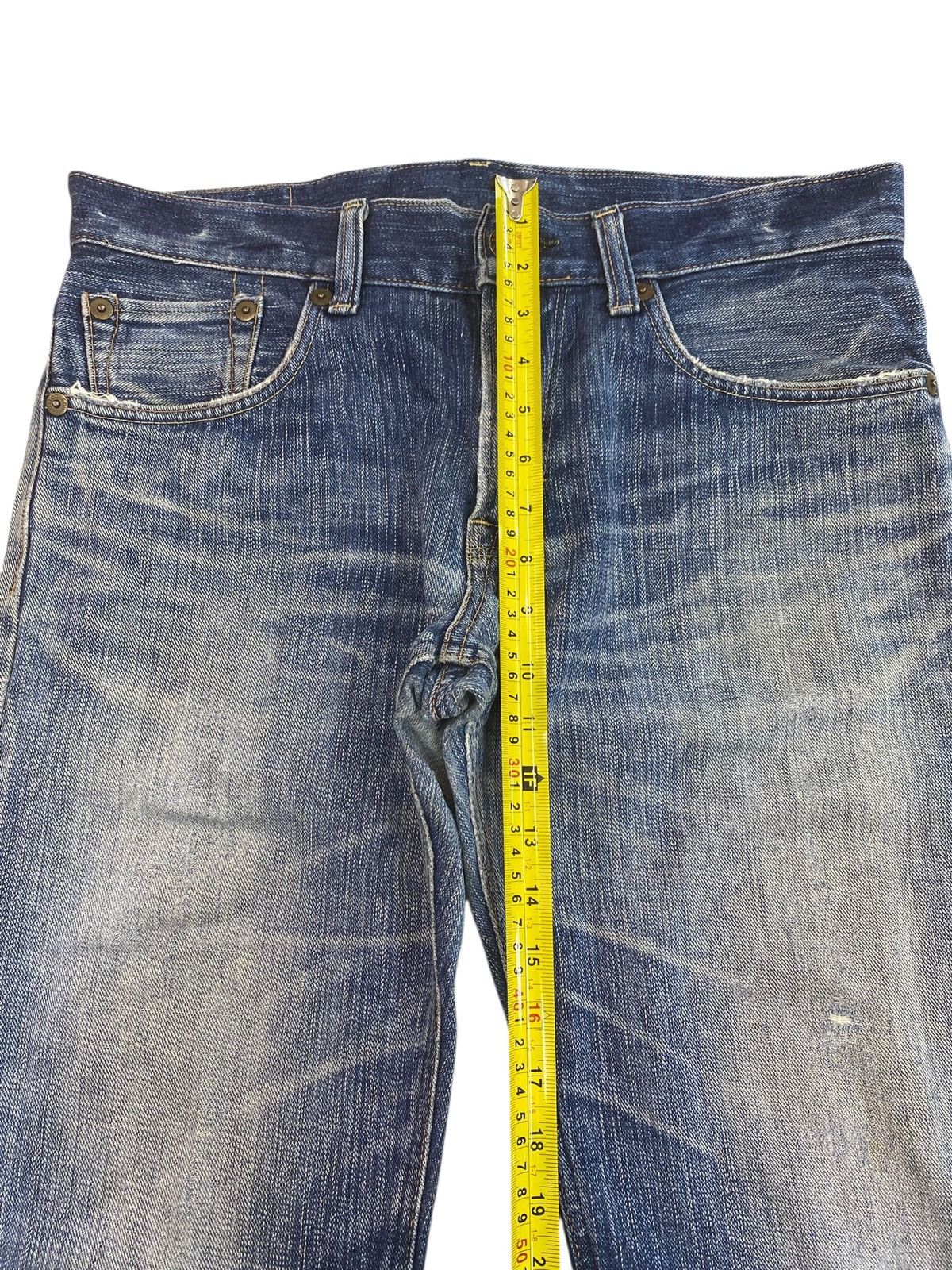 Edwin Edwin Whiskers Faded Wash Style Bootcut Jeans Size US 34 / EU 50 - 10 Thumbnail