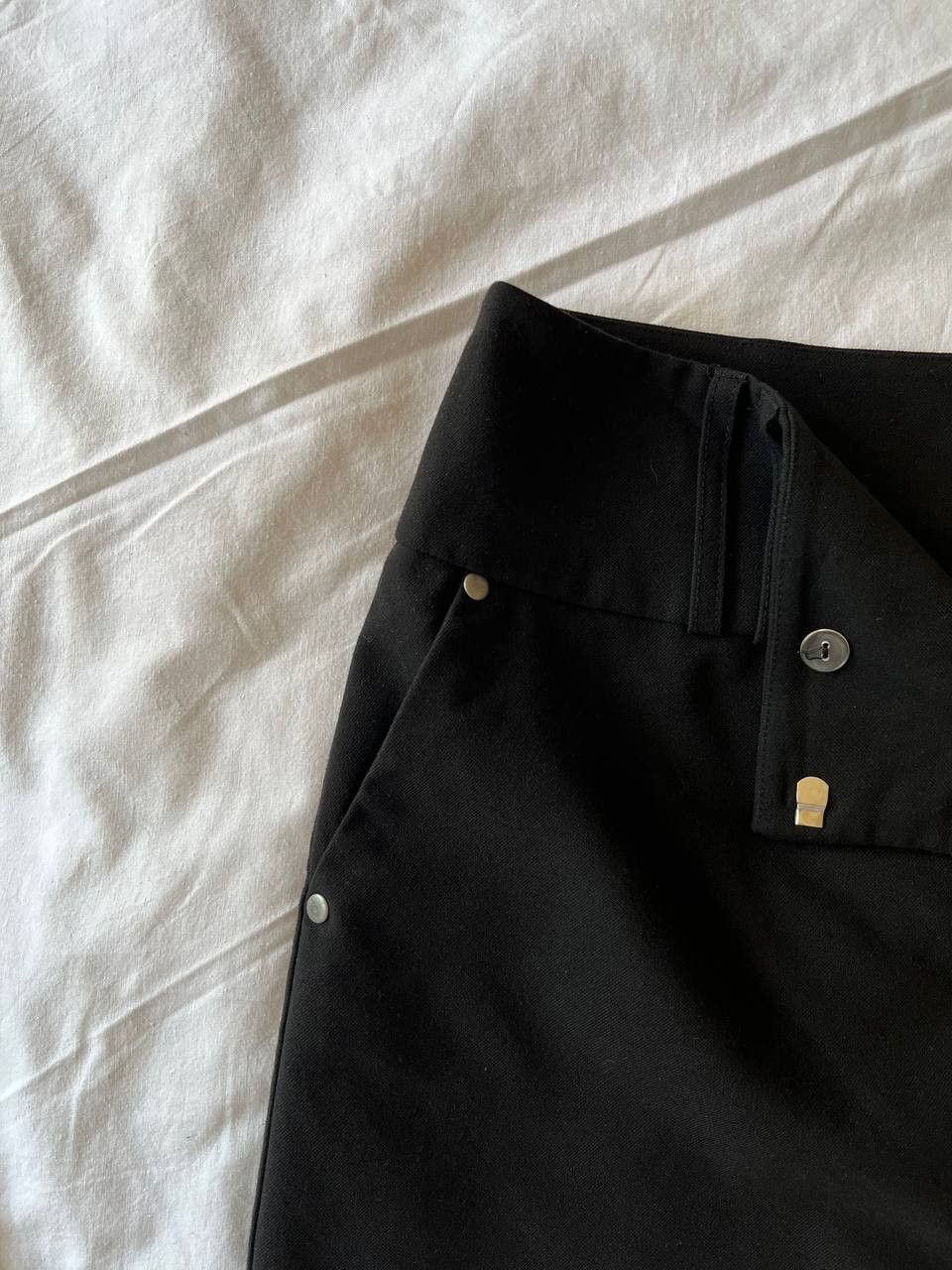 Other I Say black knee-lendth straight Asta skirt with pockets Size 28" / US 6 / IT 42 - 3 Thumbnail