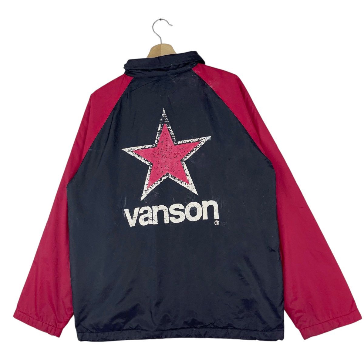 Vanson Leathers × Vintage 90’s Vanson Leather Coach Jacket Size US M / EU 48-50 / 2 - 6 Thumbnail
