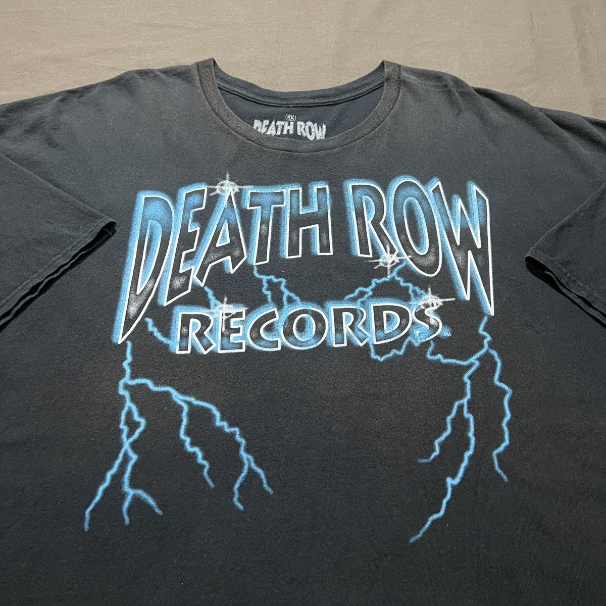 Snoop Dogg Death Row Records Tee 5XL Oversized Hiphop Rap Size US XXL / EU 58 / 5 - 4 Thumbnail