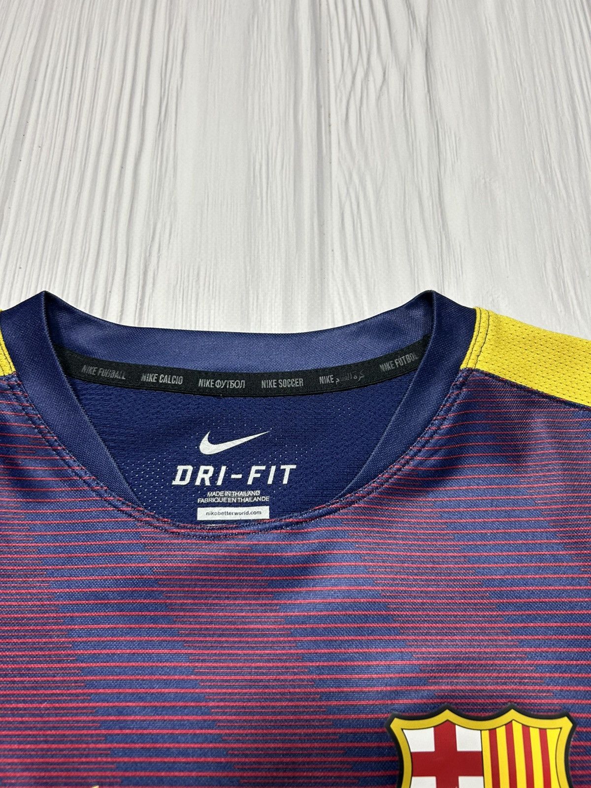 Nike Barcelona Nike Football Shirt Soccer Jersey Size S Size US S / EU 44-46 / 1 - 10 Thumbnail