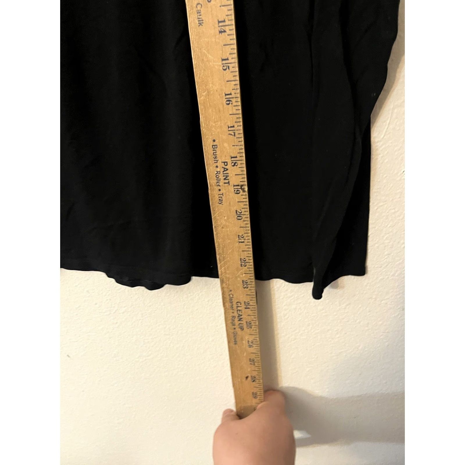 Old Navy Old Navy Luxe Shirt Women's XS Black Long Sleeve V-Neck Pullover Size XS / US 0-2 / IT 36-38 - 4 Thumbnail