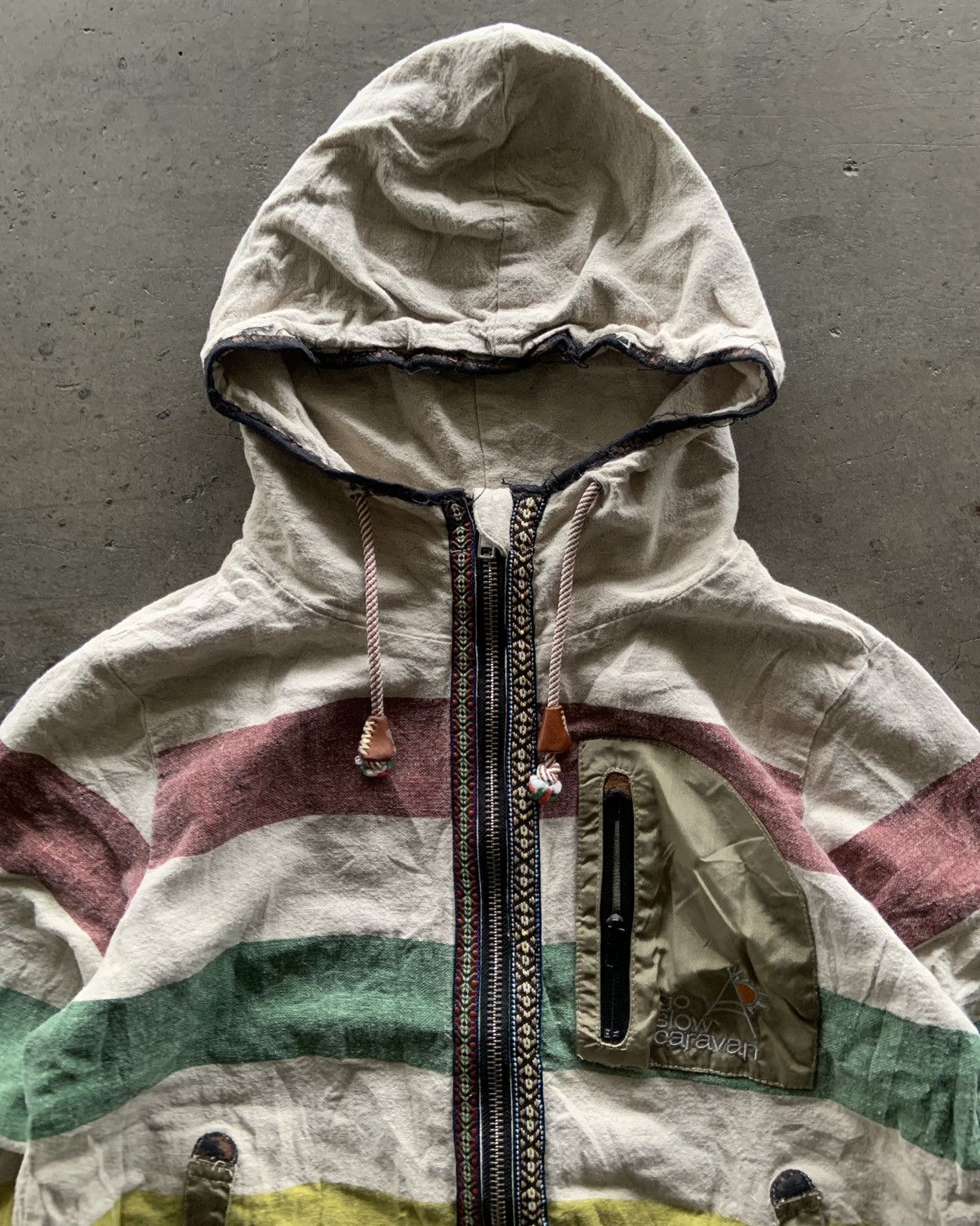 go slow caravan Go Slow Caravan Color Block Jacket Size US L / EU 52-54 / 3 - 3 Thumbnail