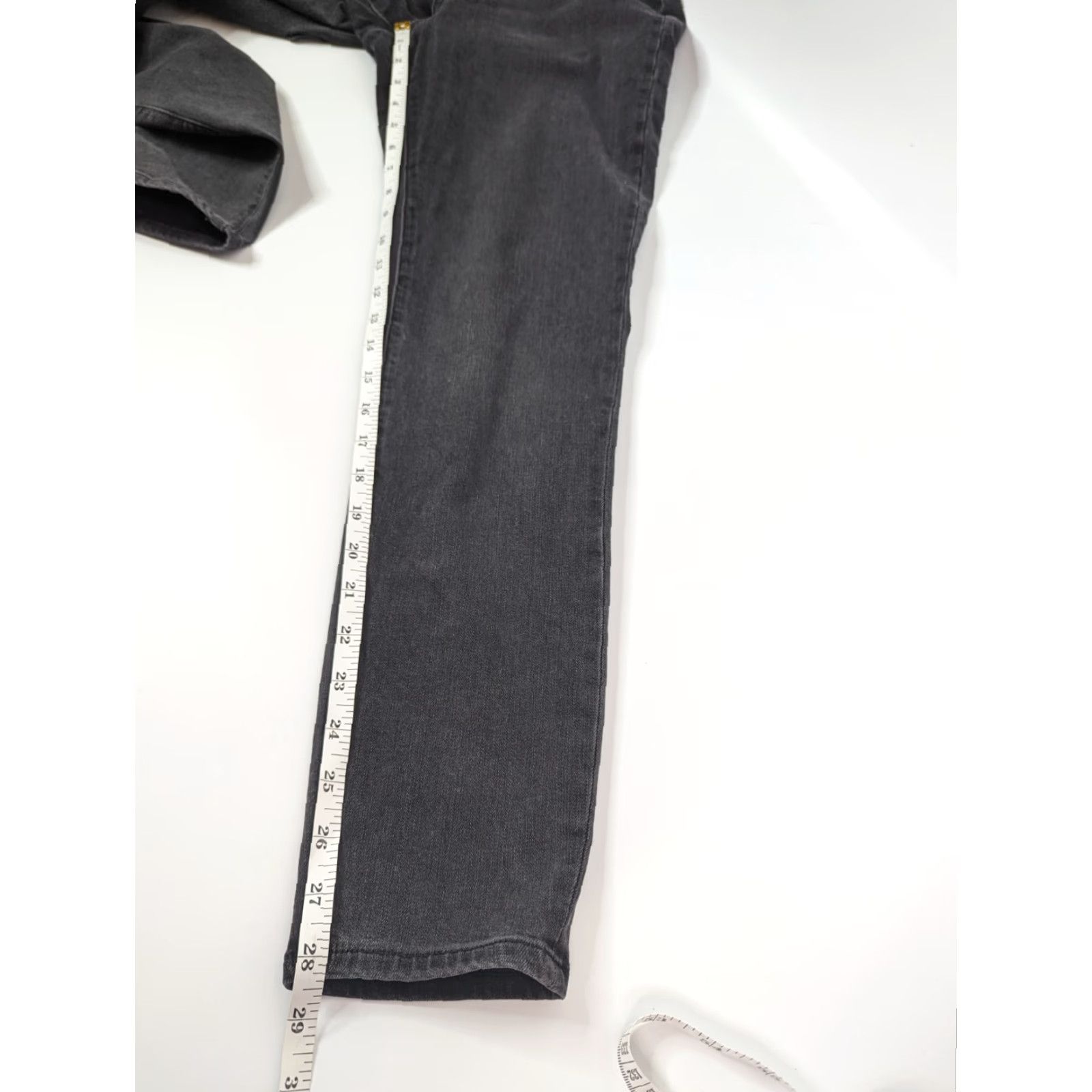 Madewell Madewell Curvy Roadtripper Skinny High Rise Denim Jeans Size 27 Black 5-Pocket Logo Zipper Button Women Slim Classic Modern Size 27" / US 4 / IT 40 - 6 Thumbnail