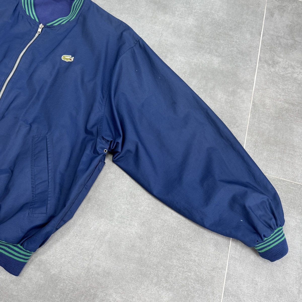 Lacoste Vintage Lacoste Chemise Bomber Jacket Blue Men Size 6 /L/XL Size US L / EU 52-54 / 3 - 7 Thumbnail
