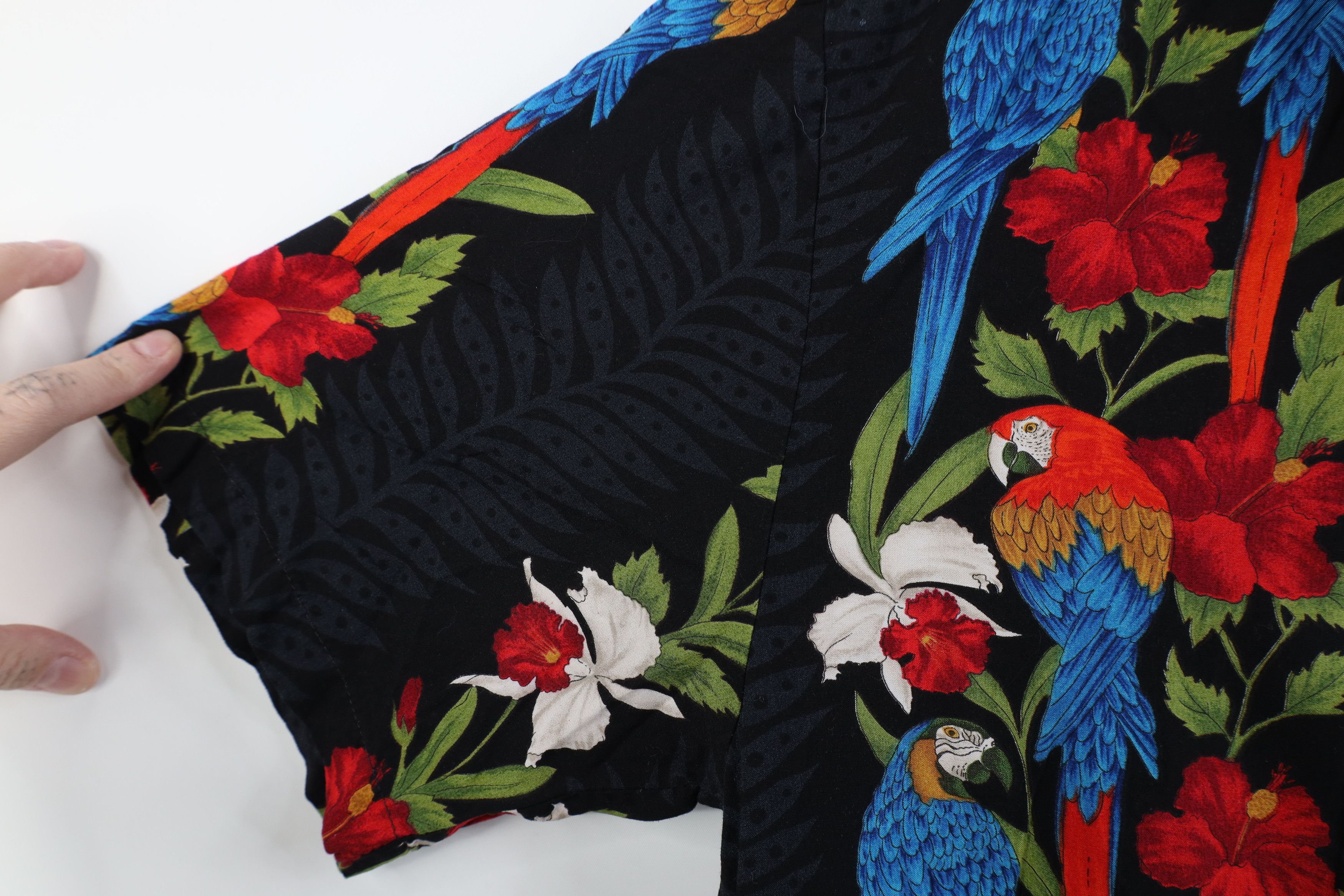 Vintage Vintage 80s 90s Toucan Magnum PI Tom Selleck Hawaiian Shirt Size US S / EU 44-46 / 1 - 7 Thumbnail