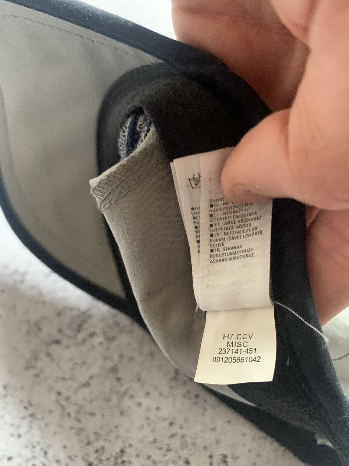 Nike × Vintage Vintage Nike Nylon Cap Drill Hat Mini Swoosh USA Y2K Size ONE SIZE - 9 Thumbnail