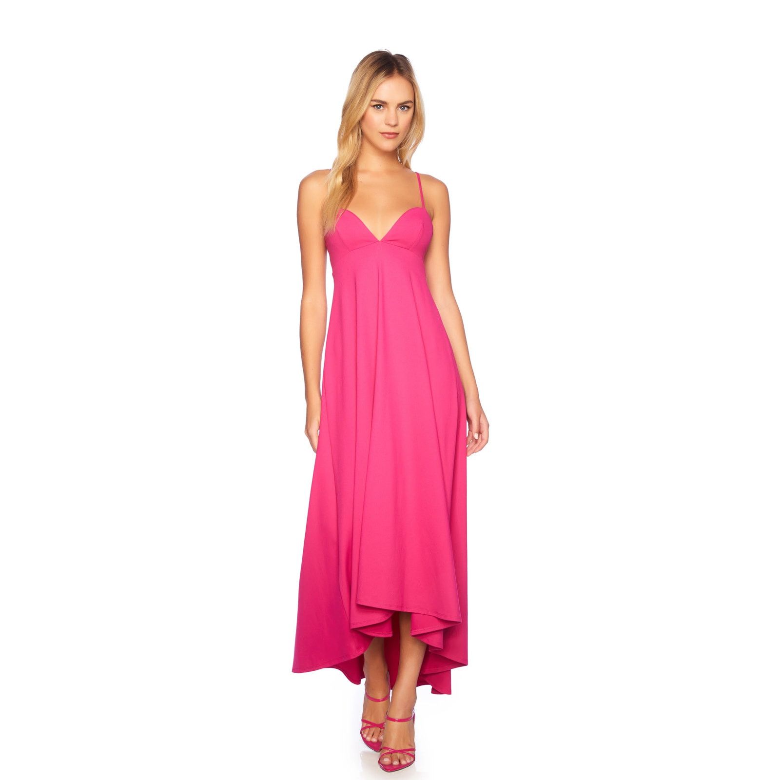 Susana Monaco $238 New Susana Monaco Sweetheart Maxi Dress - Peony - S Size S / US 4 / IT 40 - 2 Thumbnail