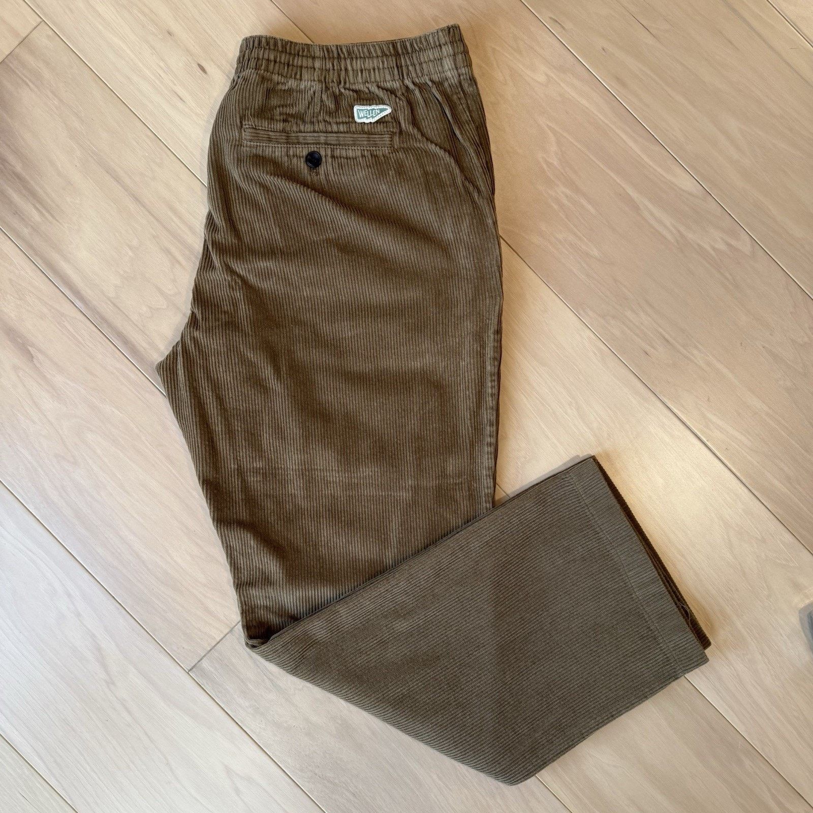 Other Wellen Corduroy Pants XL Brown Casual Workwear New York Size US 34 / EU 50 - 2 Thumbnail