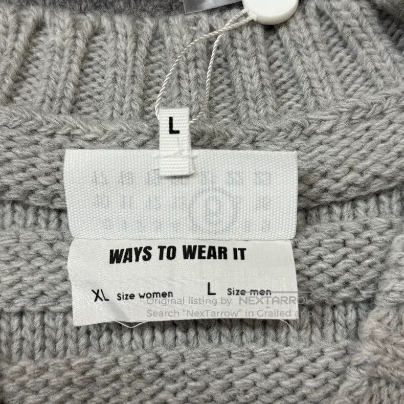 Maison Margiela Maison Margiela Woollen blend destroys knitted cardigan sw Size L / US 10 / IT 46 - 4 Thumbnail