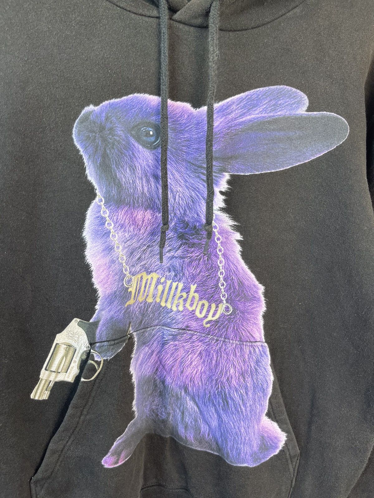 20471120 × Beauty Beast Milkboy RIOT Rabbit Faded Hoodie Size US L / EU 52-54 / 3 - 6 Thumbnail