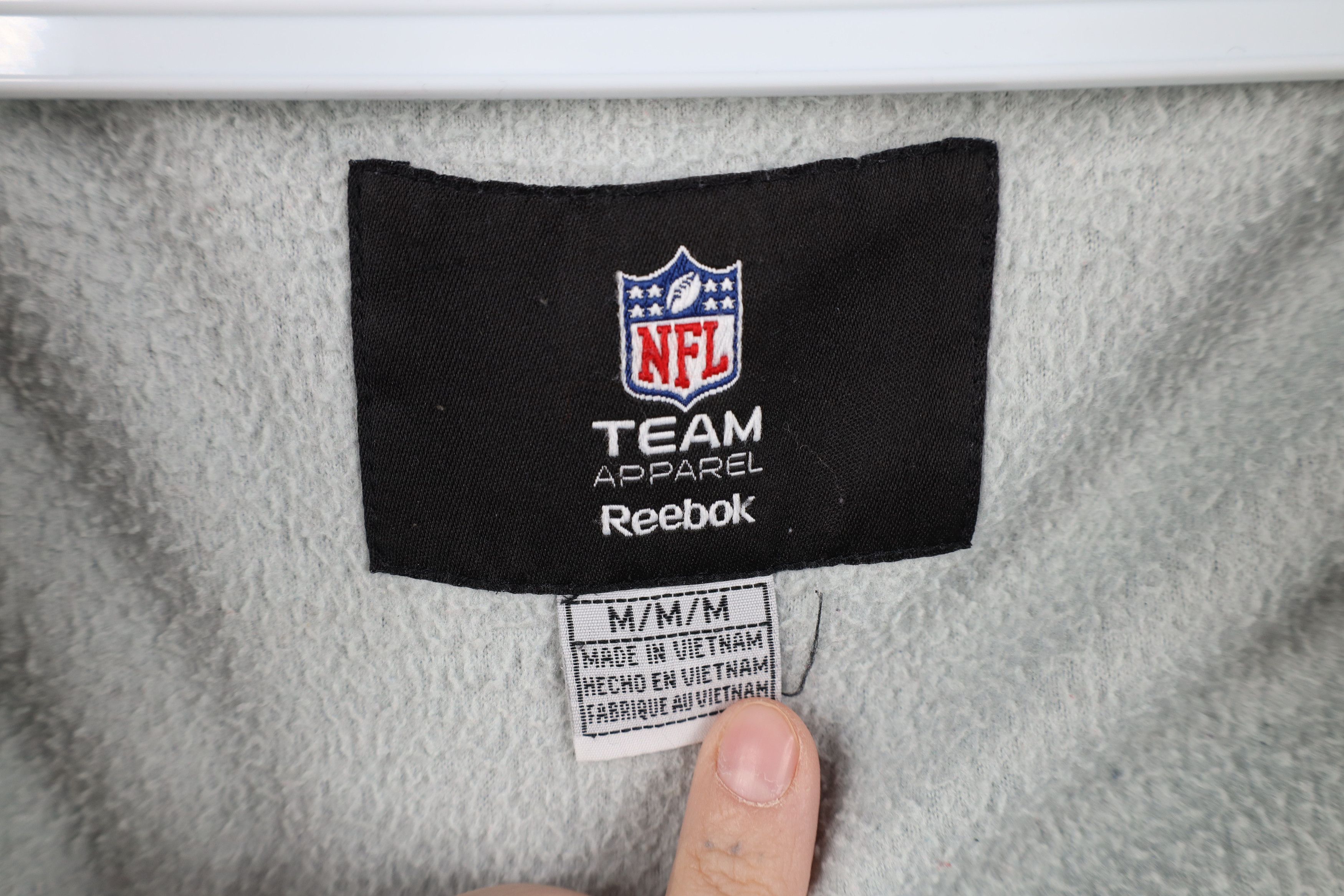 Reebok Vintage Reebok Chicago Bears Football Fleece Zip Jacket Size US L / EU 52-54 / 3 - 11 Thumbnail