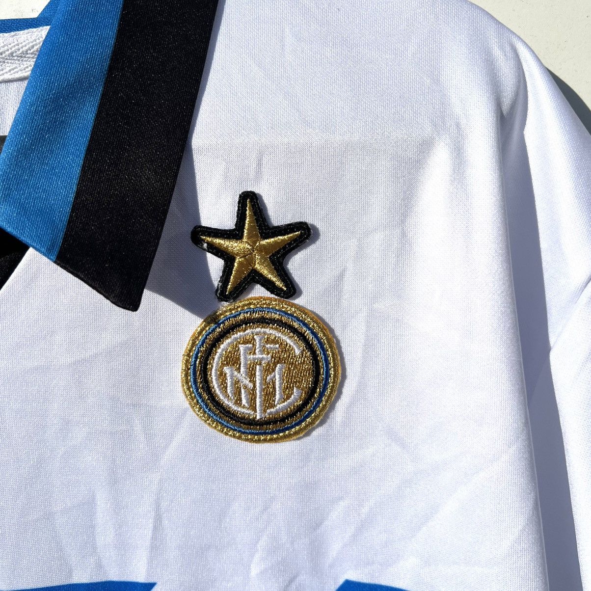 Vintage Vintage Inter Internazionale 1990 style soccer jersey Size US XL / EU 56 / 4 - 3 Thumbnail