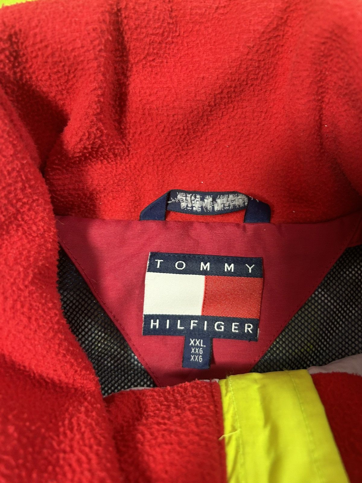 Tommy Hilfiger Mens Tommy Hilfiger Sailing Gear hood raincoat / jacket 2XL Size US XXL / EU 58 / 5 - 4 Thumbnail