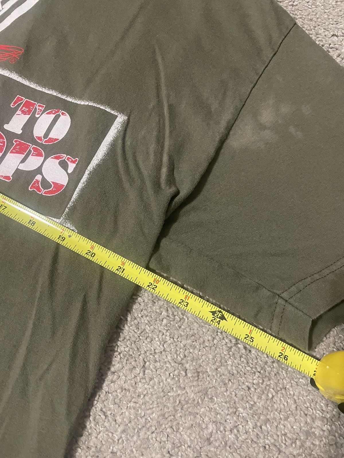 Vintage × WWE Vintage Y2K Wwe Tribute To The Troops T Shirt Mens Size XL Size US XL / EU 56 / 4 - 5 Thumbnail