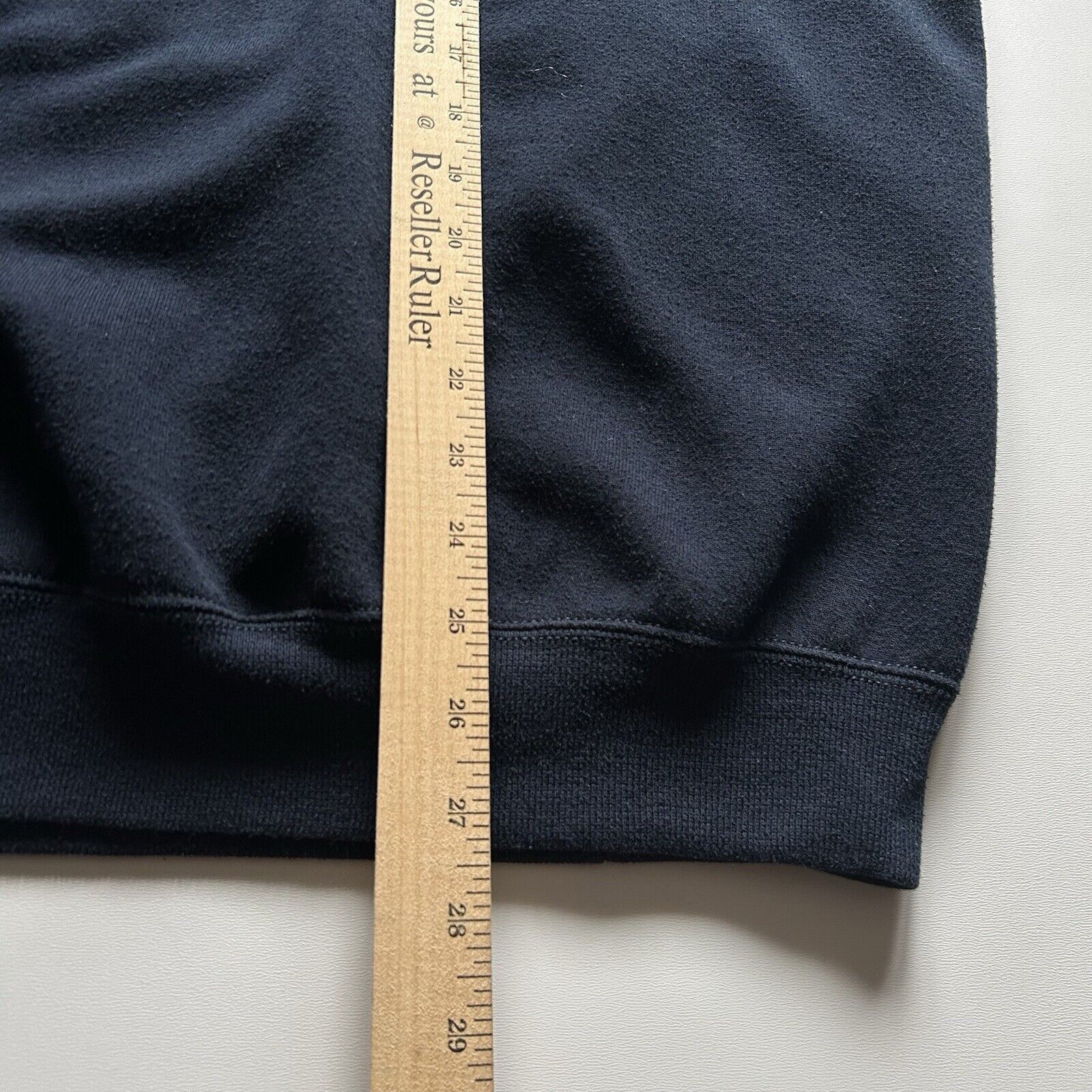 Russell Athletic Vintage 2000s Russell Athletic Blank Crewneck XL Navy Blue Size US XL / EU 56 / 4 - 6 Thumbnail