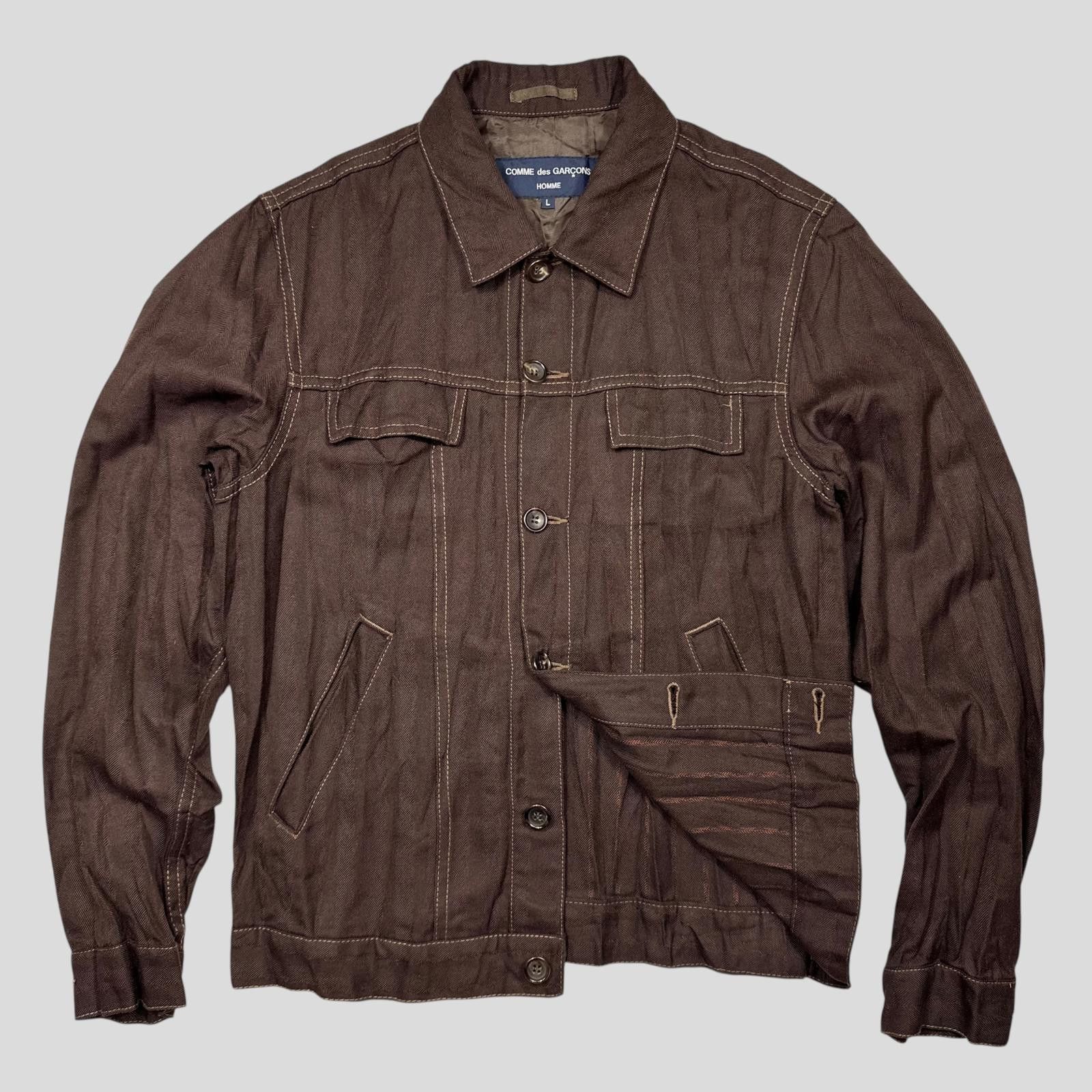 Comme Des Garcons Homme Work Jacket | Grailed