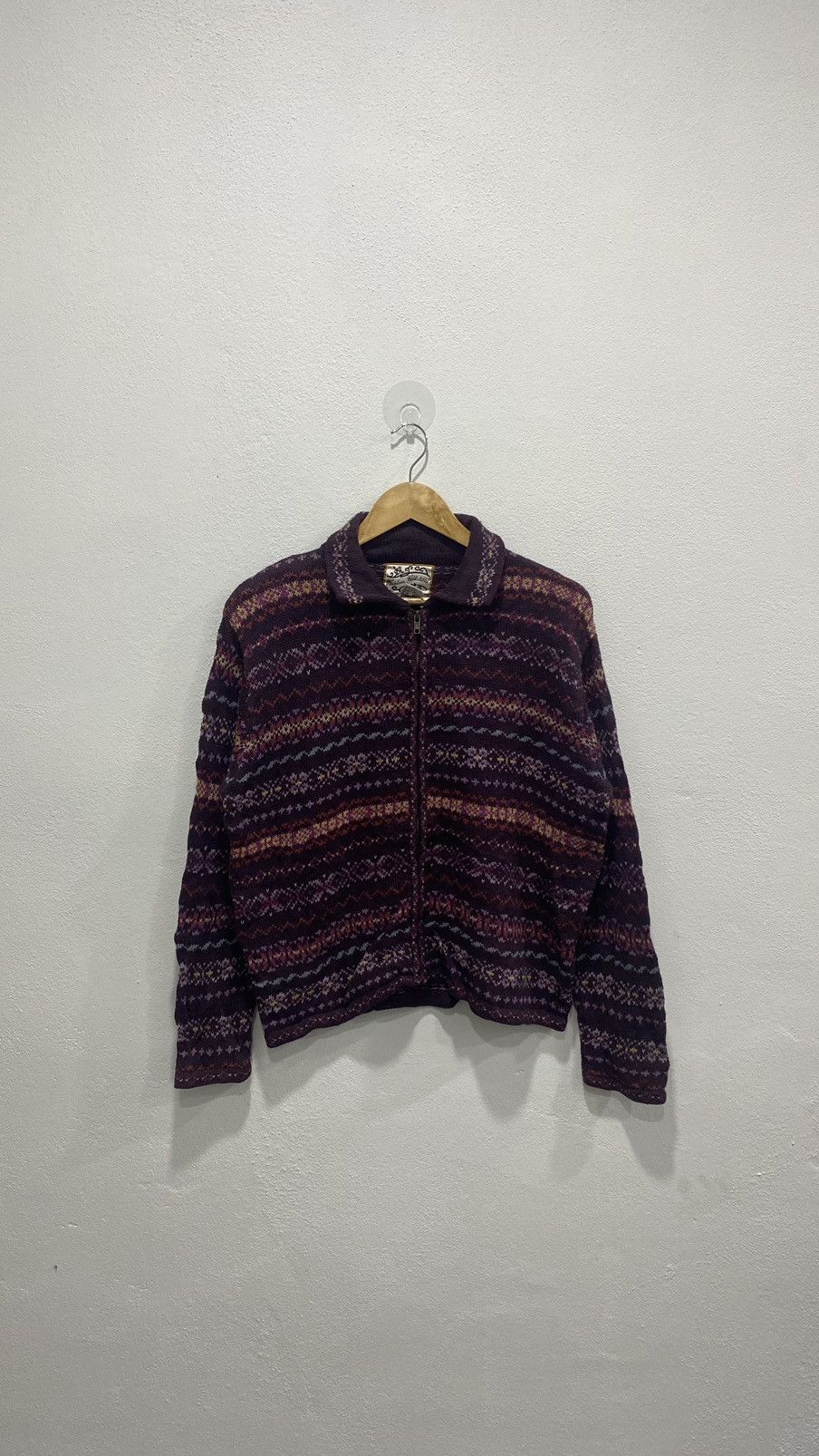 Homespun Knitwear 🚨FINAL DROP🚨 Heirloom Collection Collared Knit Sweater Size US M / EU 48-50 / 2 - 1 Thumbnail