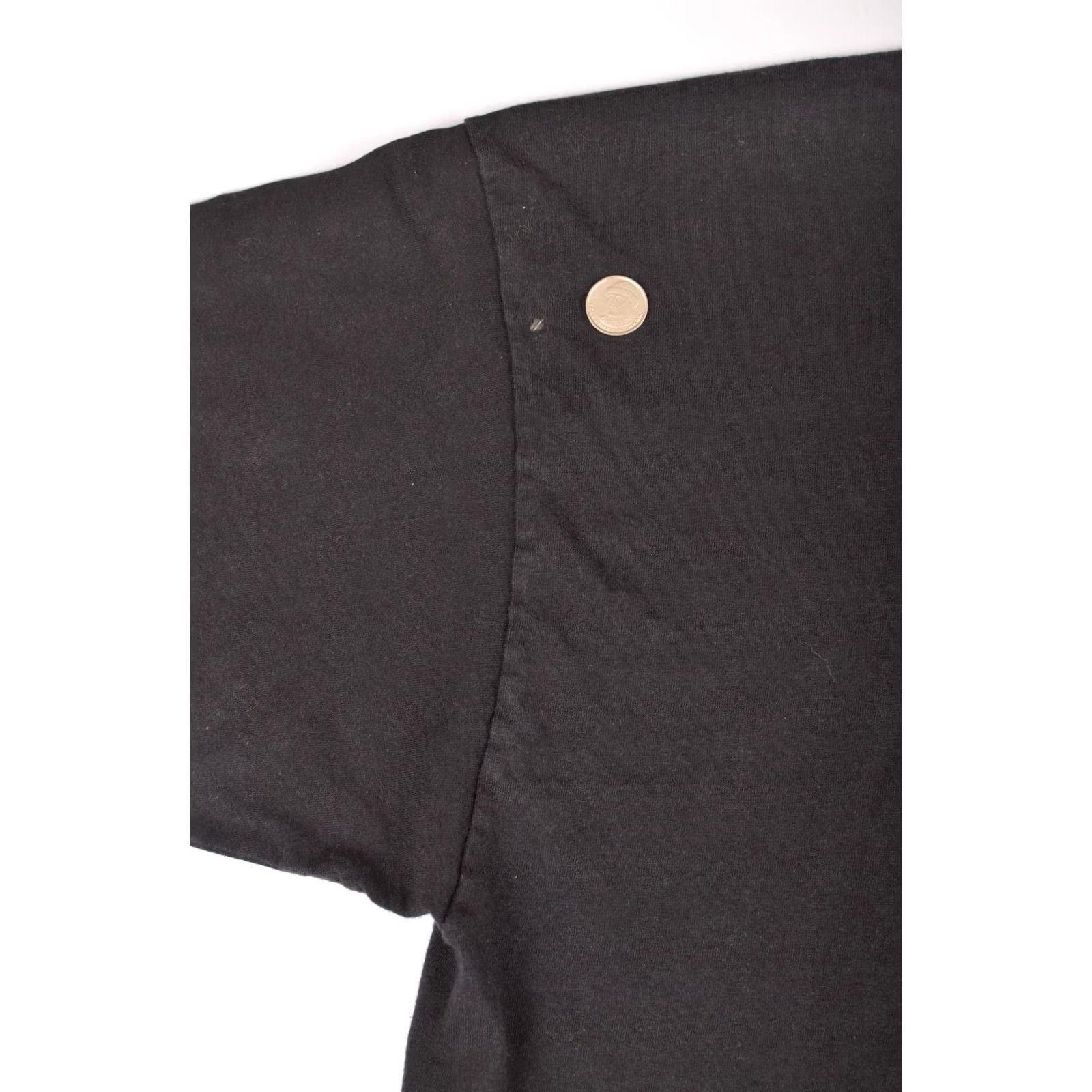 Fruit Of The Loom Fruit of the Loom Redrum Vintage T-Shirt Tee Made in Morocco Size XL, Men, Black, 100% cotton, Solid, T-Shirt, Vintage, 90s? Size US XL / EU 56 / 4 - 5 Thumbnail
