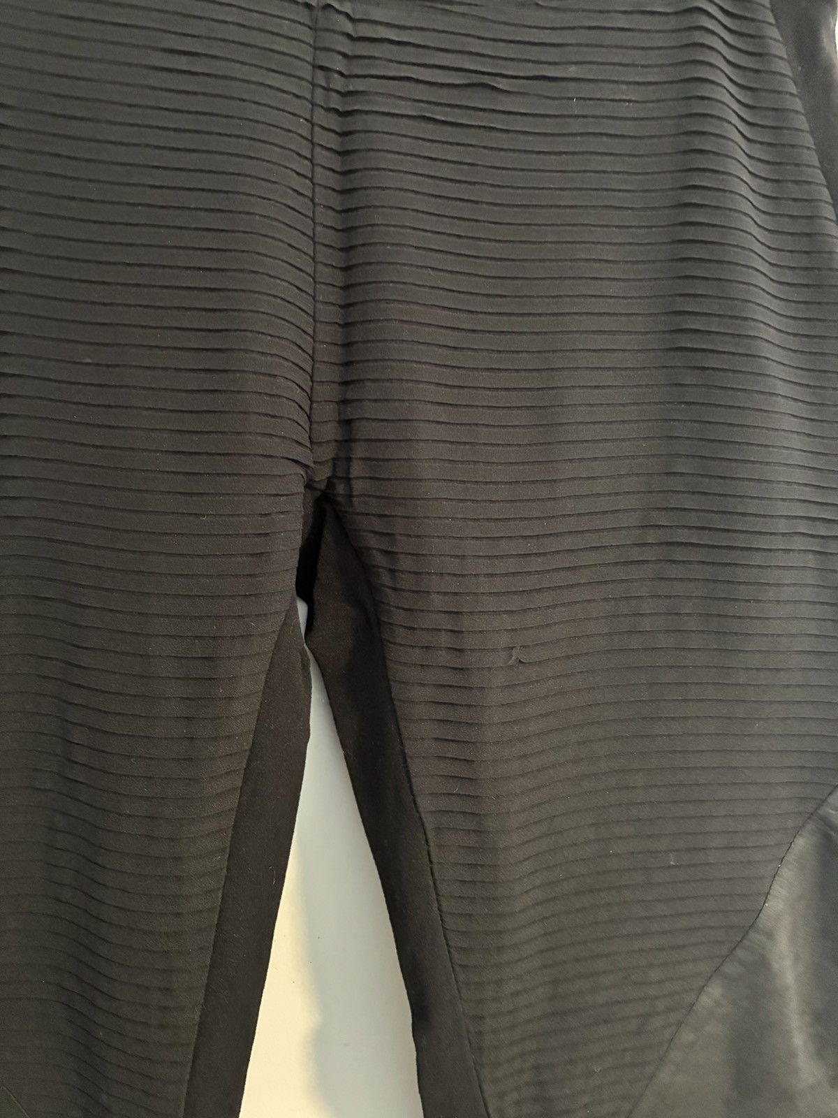 Rick Owens Rick Owens Dark Shadow Black Slim Ribbed Size US 31 - 3 Thumbnail