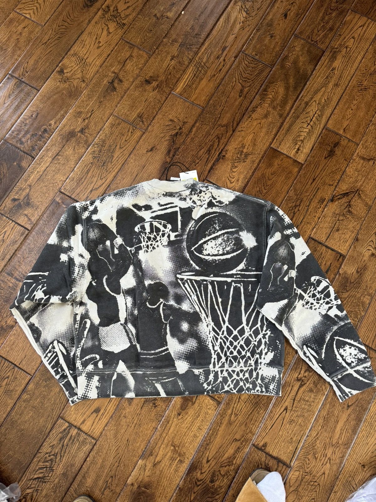Cactus Plant Flea Market × Nike Nike CPFM Hoop Crewneck Grey Size US M / EU 48-50 / 2 - 3 Thumbnail