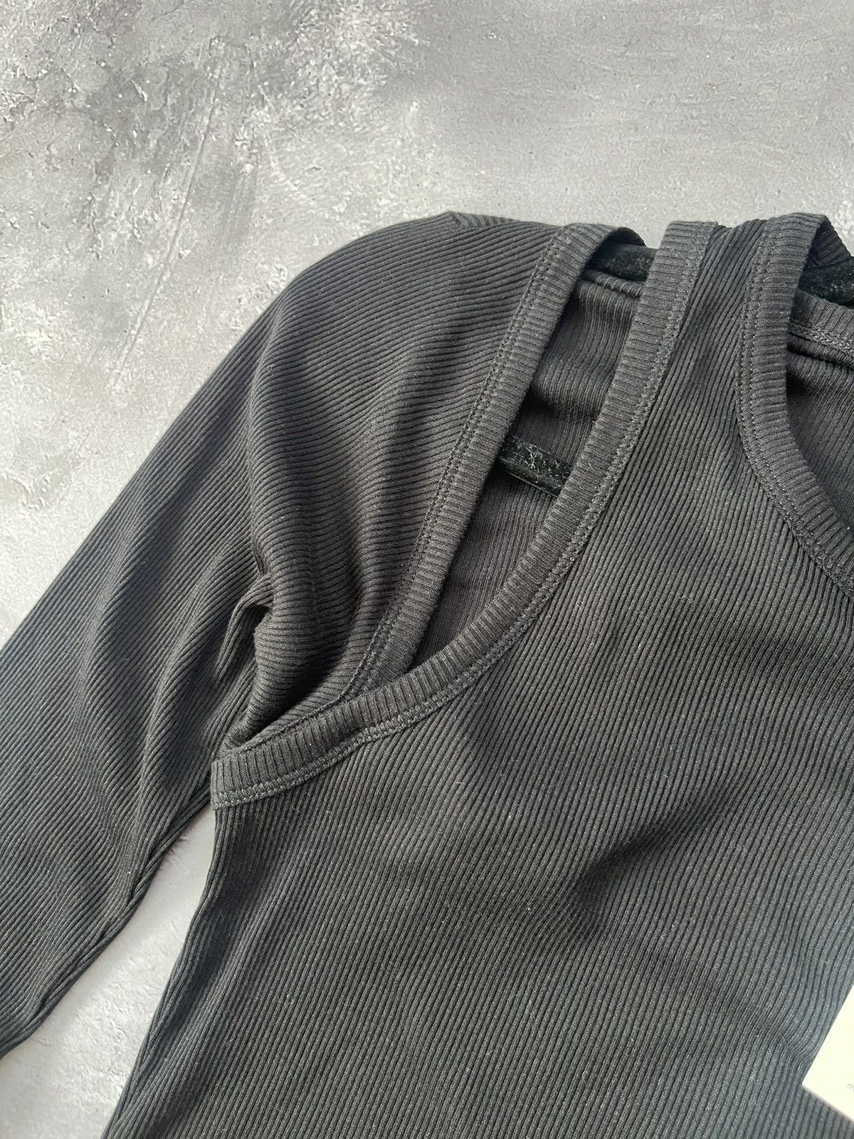 ME+EM ME + EM CUT OUT LONGSLEEVE TOP BLACK Size M / US 6-8 / IT 42-44 - 2 Thumbnail